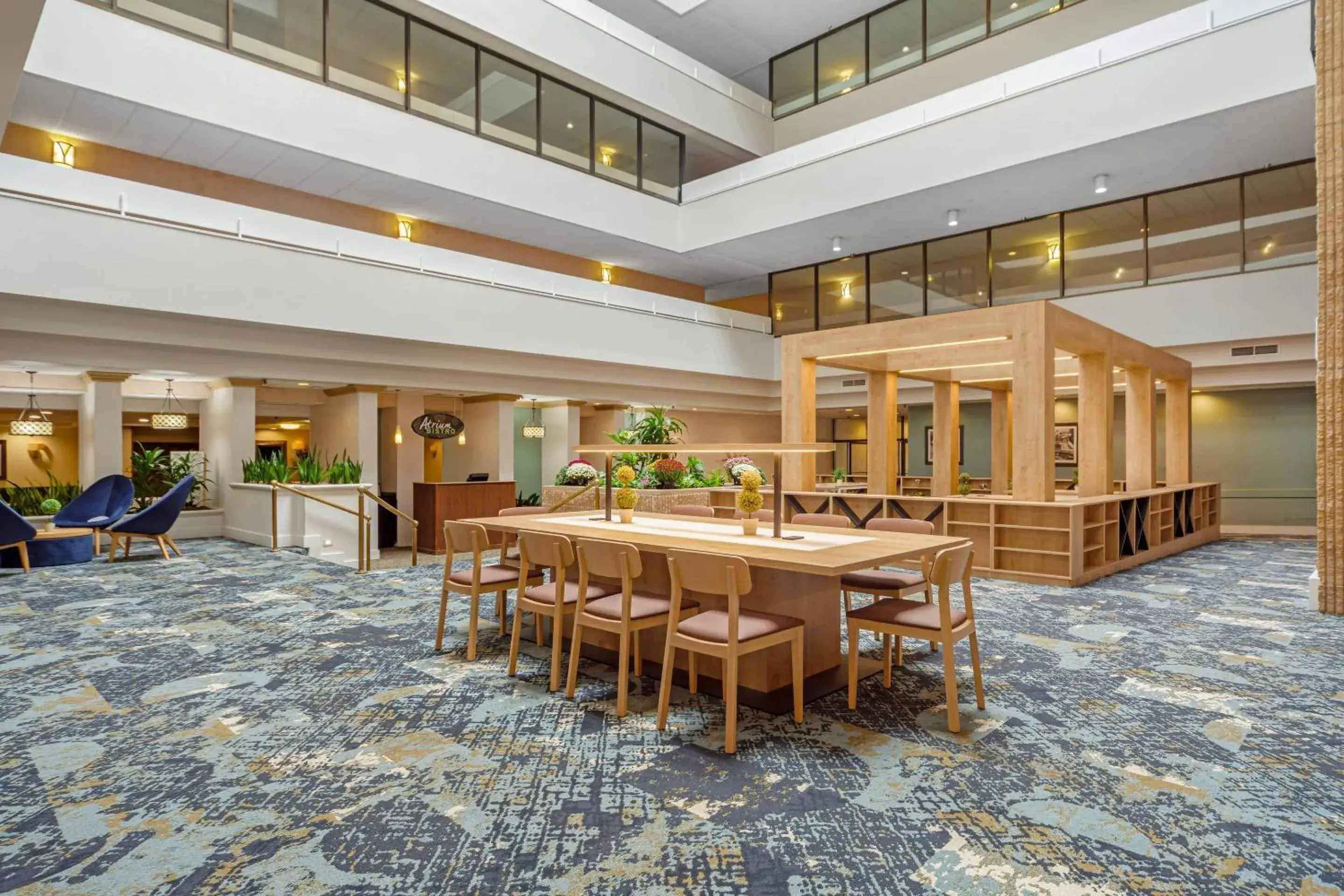 Lobby or reception in Radisson Hotel Philadelphia Northeast Lobby or reception in Radisson Hotel Philadelphia Northeast