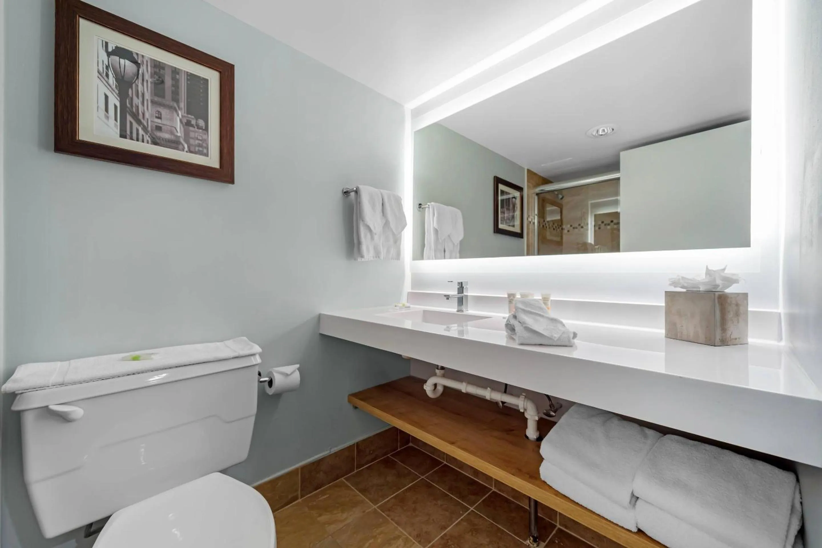 Bathroom in Radisson Hotel Philadelphia Northeast