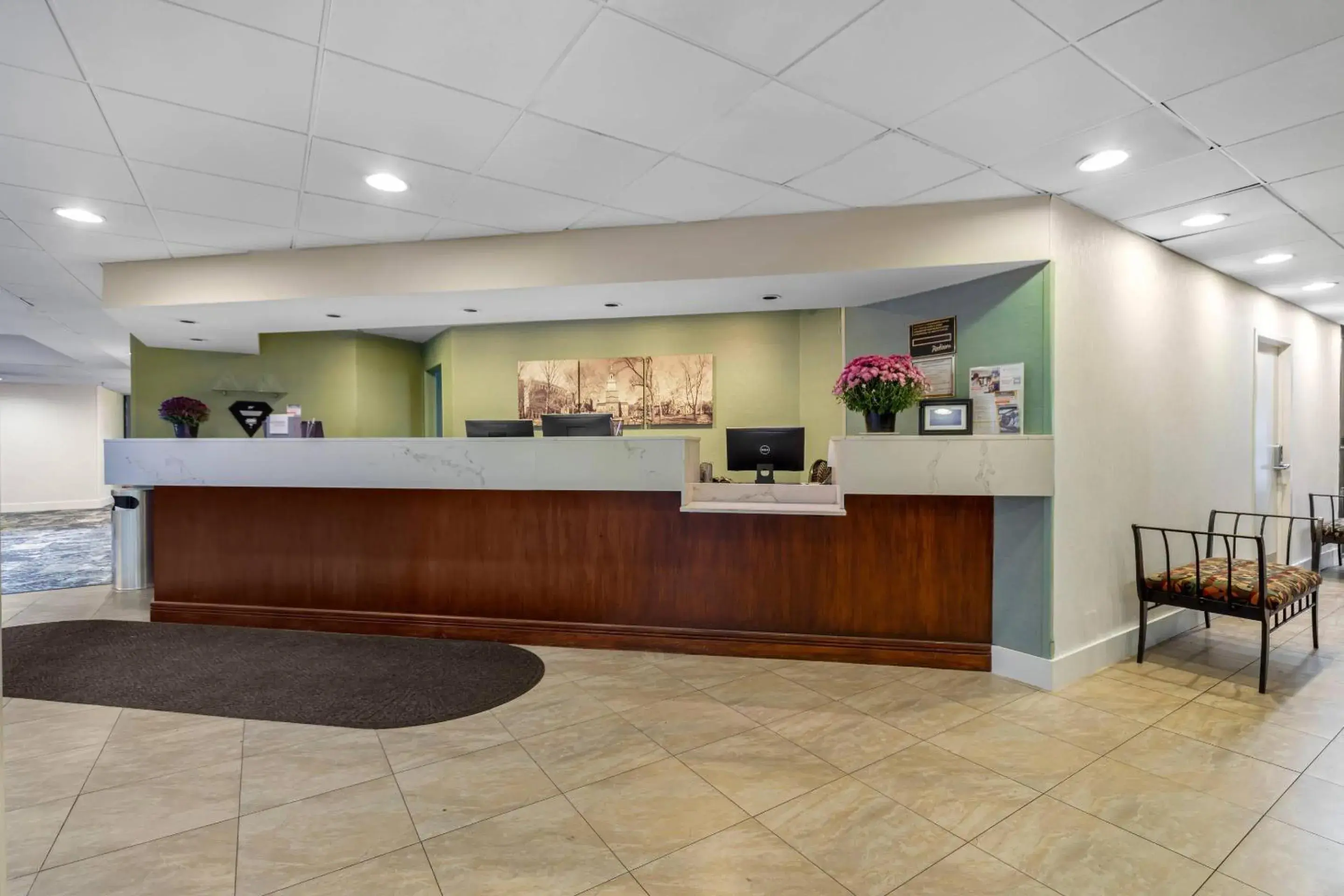 Lobby or reception in Radisson Hotel Philadelphia Northeast Lobby or reception in Radisson Hotel Philadelphia Northeast