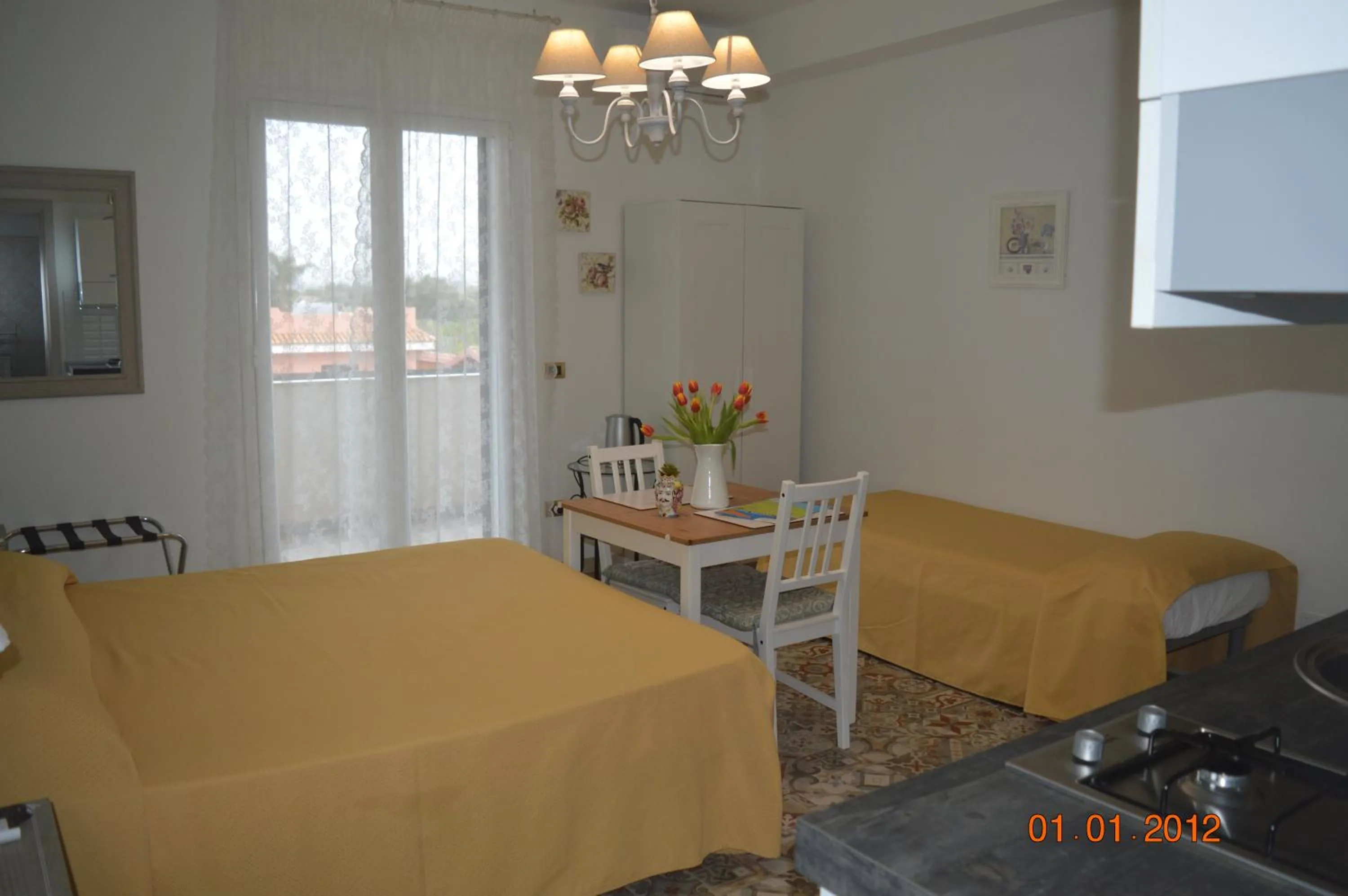 Bedroom in La Rosa dei venti