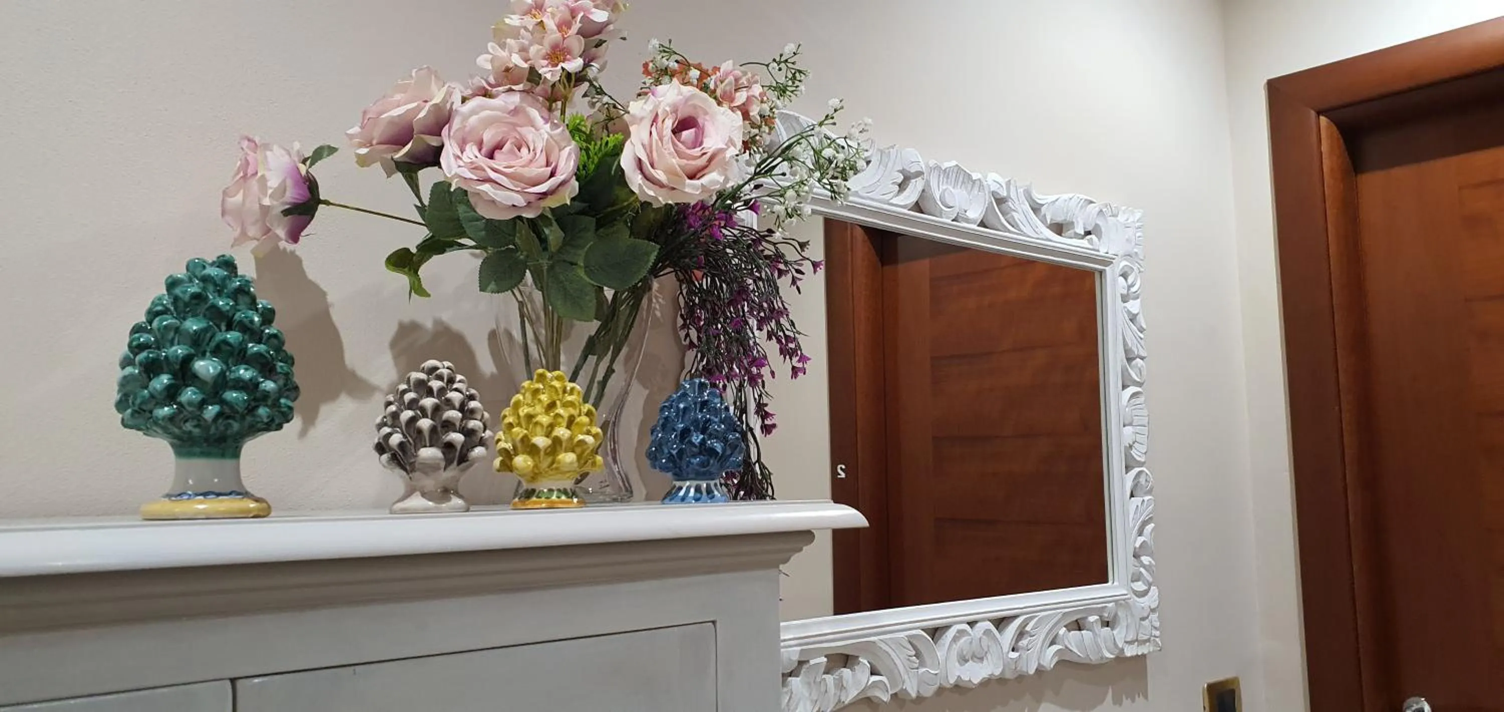 Decorative detail in La Rosa dei venti