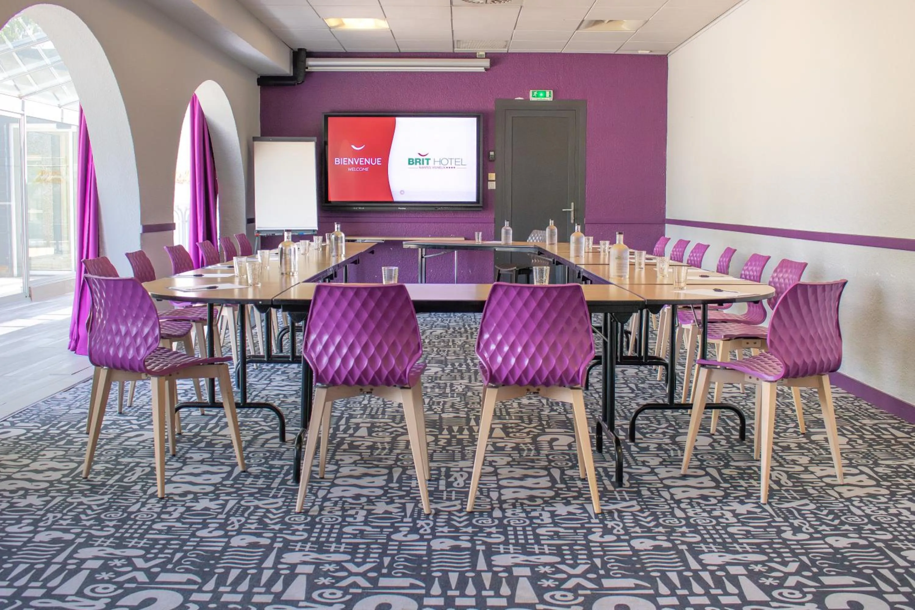 Living room in Brit Hotel Nantes Vigneux - L'Atlantel