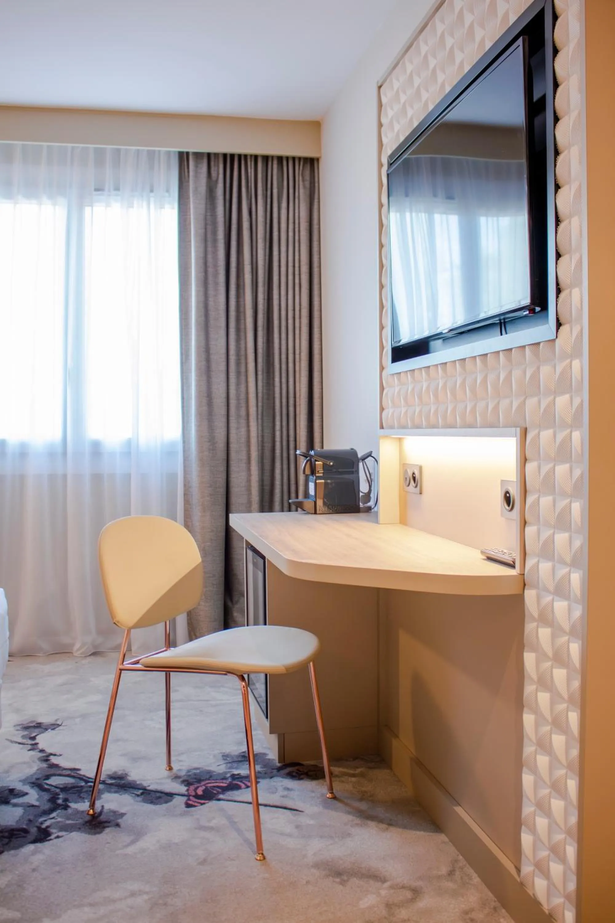 Bedroom in Brit Hotel Nantes Vigneux - L'Atlantel