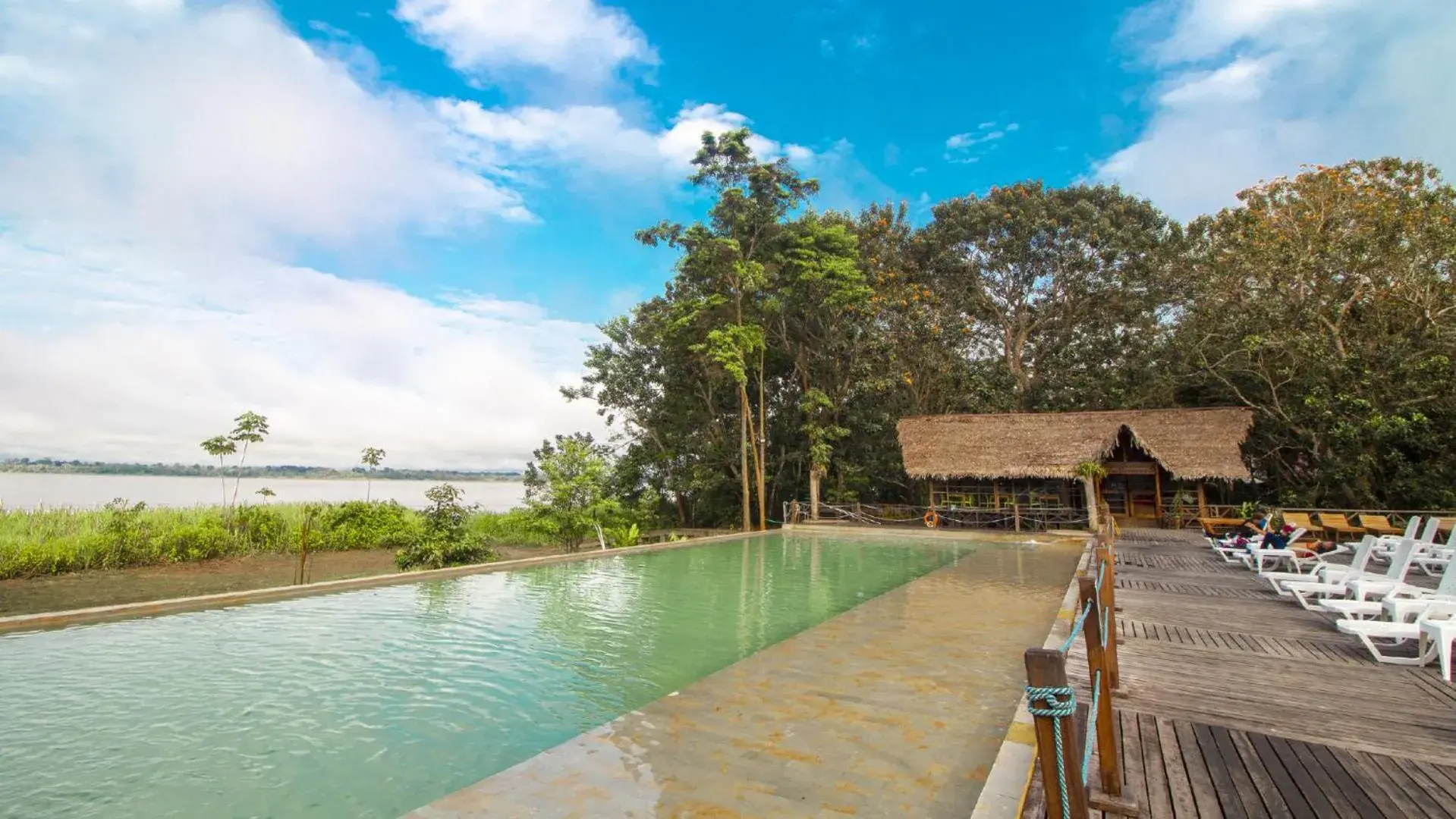 Pool view in Hotel Amazon by On Vacation Pool view in Hotel Amazon by On Vacation