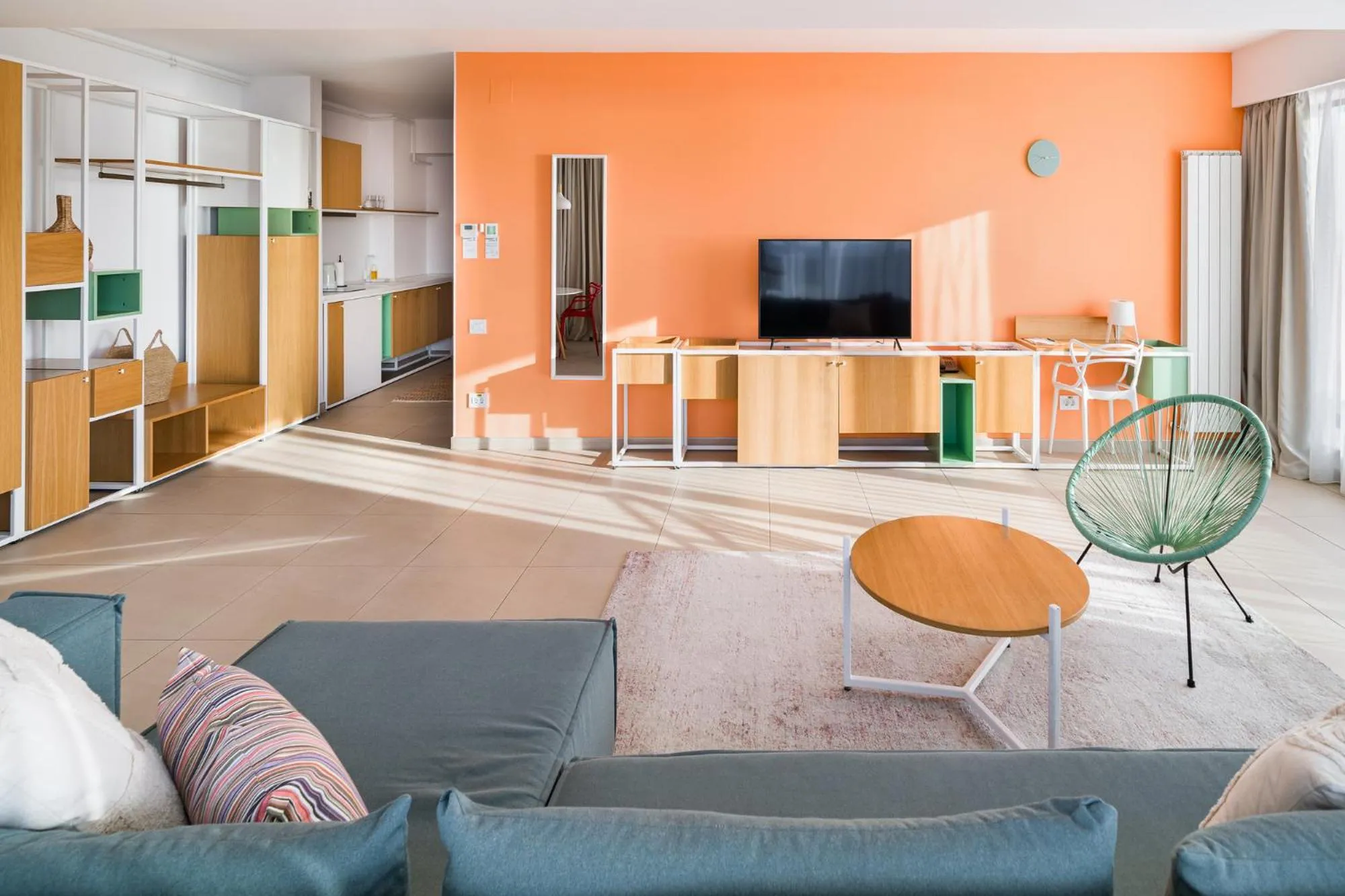 Living room in Riva Mamaia Beach Apart Hotel