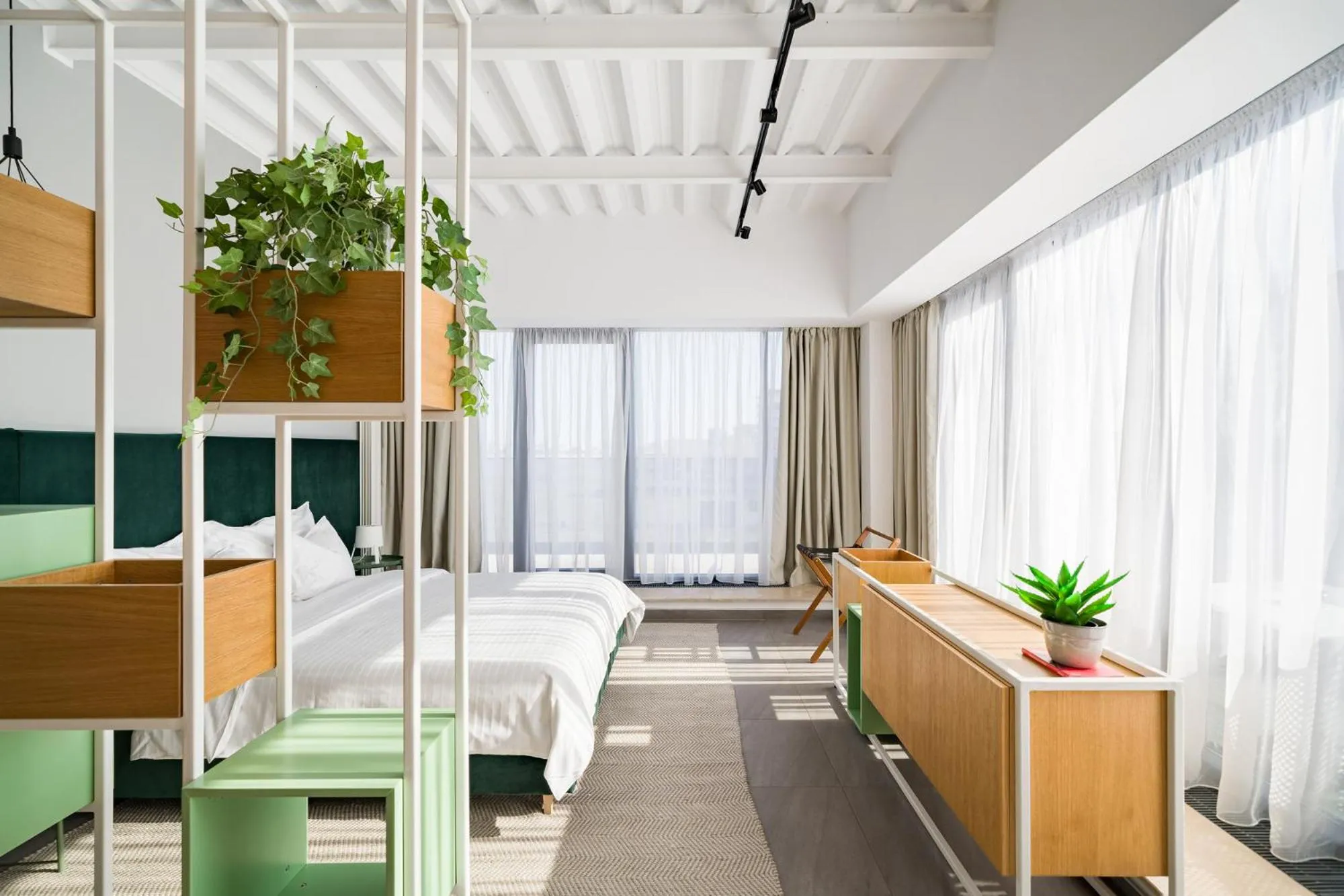 Bedroom in Riva Mamaia Beach Apart Hotel