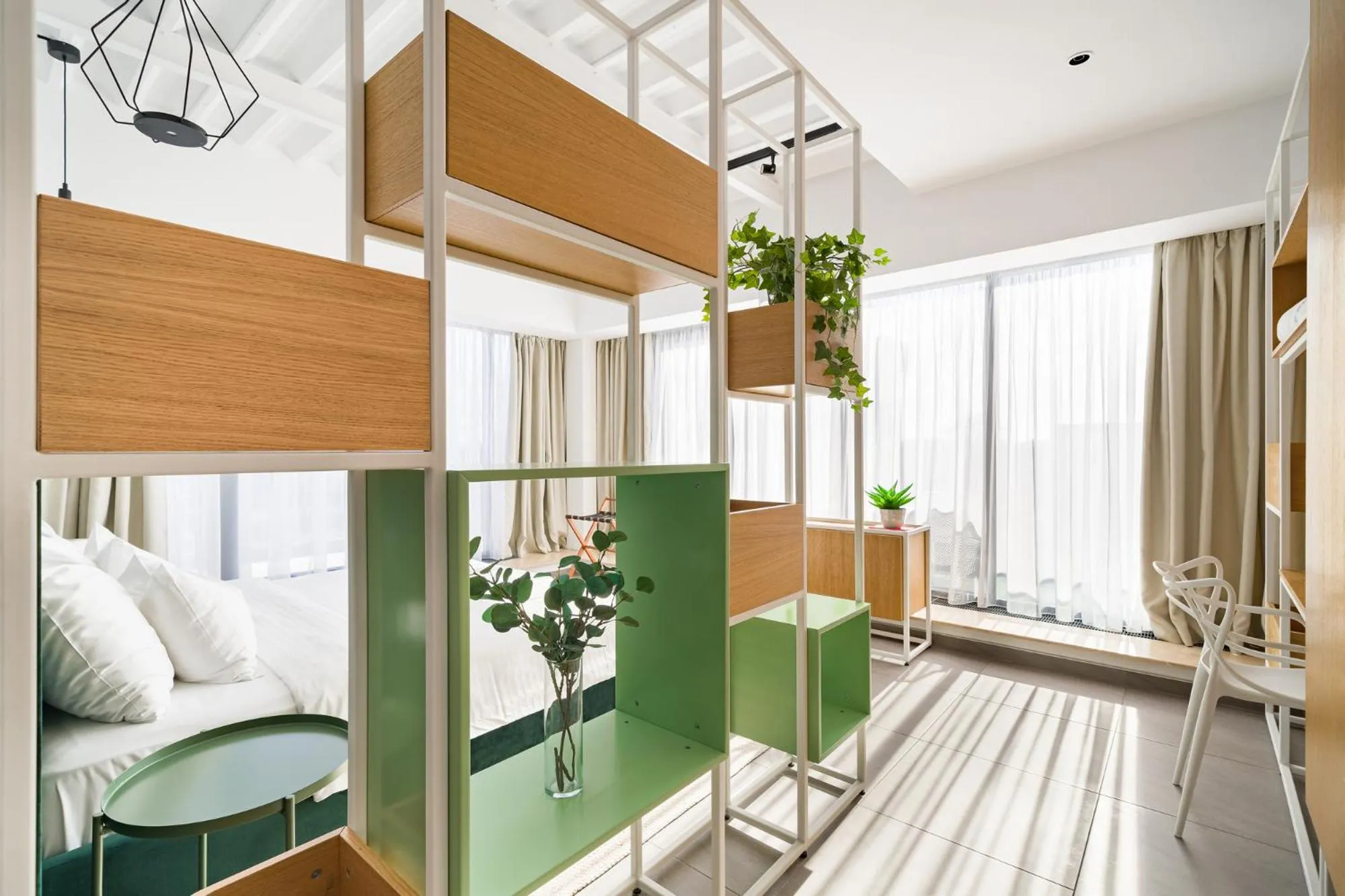 Bedroom, Bed in Riva Mamaia Beach Apart Hotel