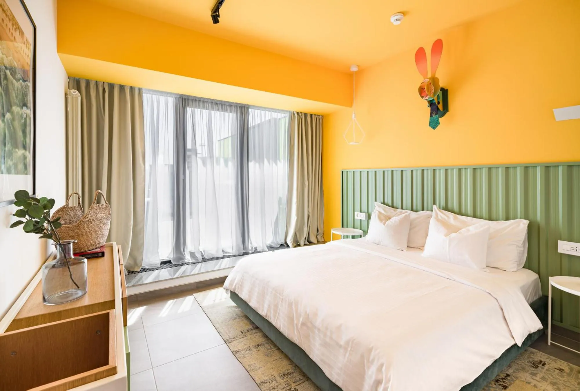 Bedroom, Bed in Riva Mamaia Beach Apart Hotel