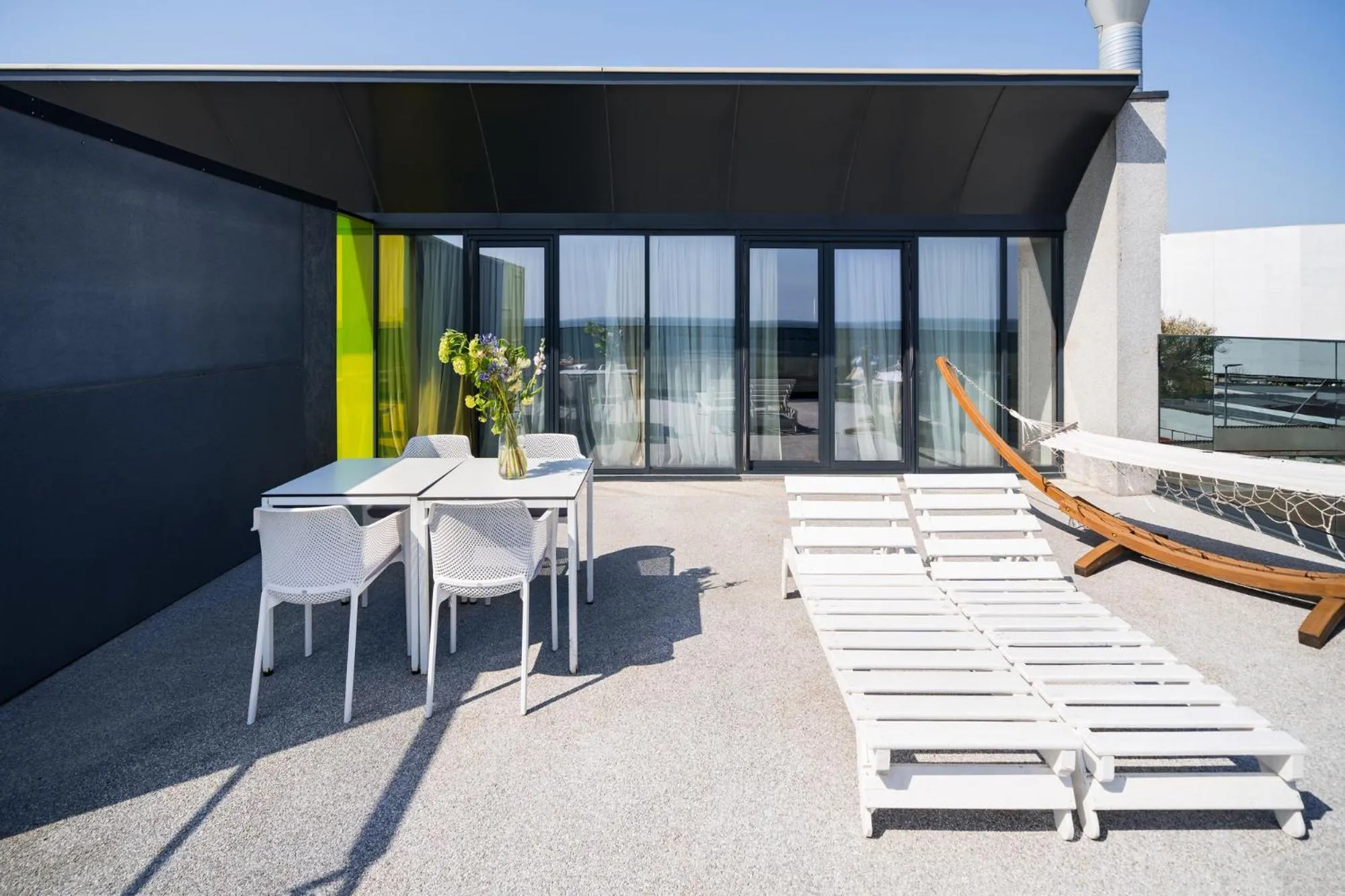 Balcony/Terrace in Riva Mamaia Beach Apart Hotel