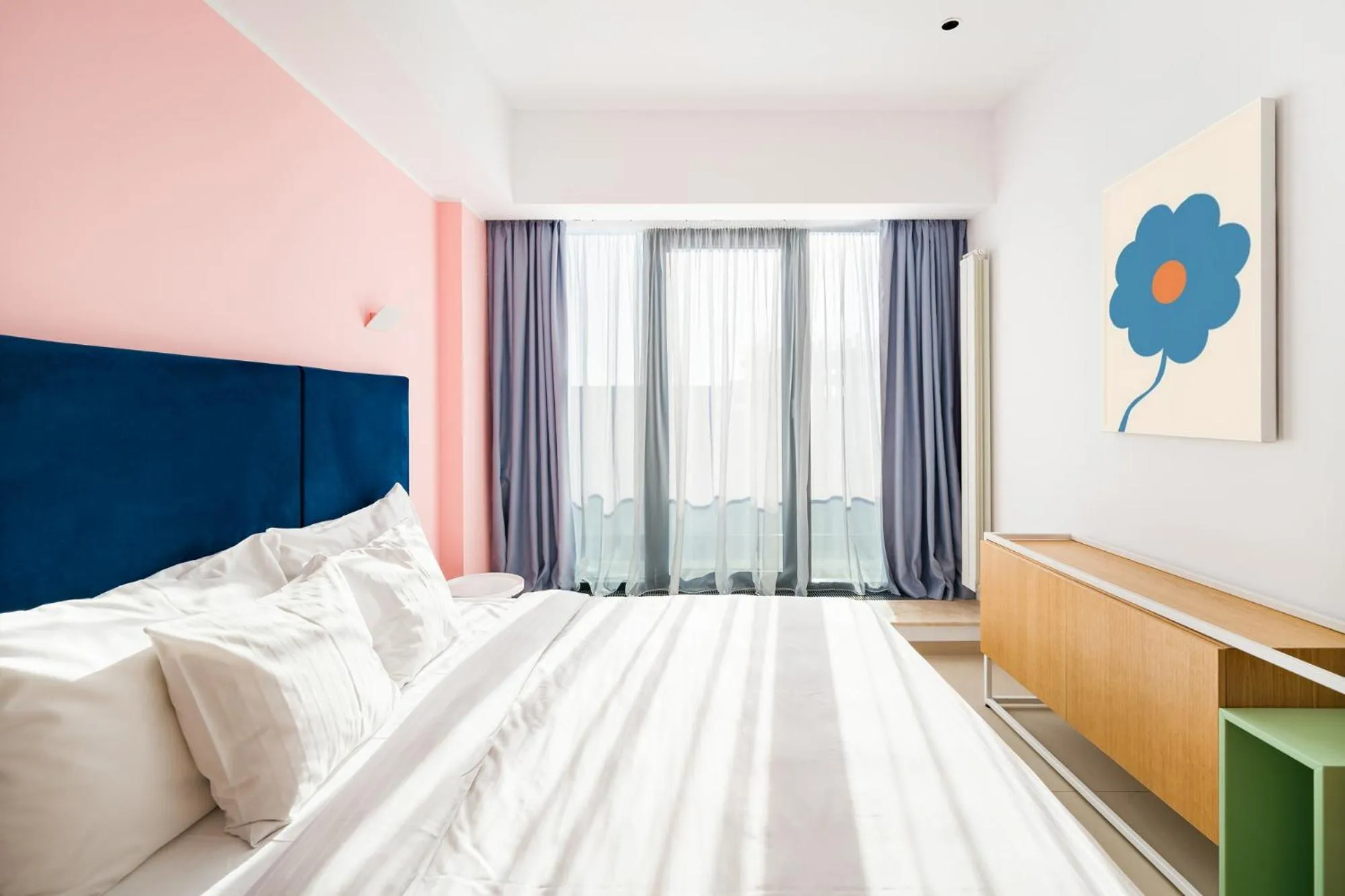 Bedroom, Bed in Riva Mamaia Beach Apart Hotel