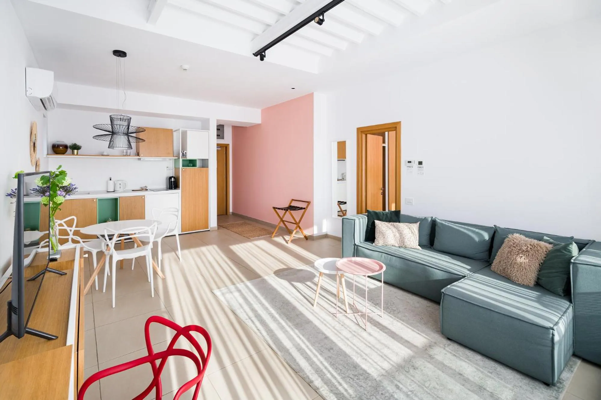 Living room in Riva Mamaia Beach Apart Hotel