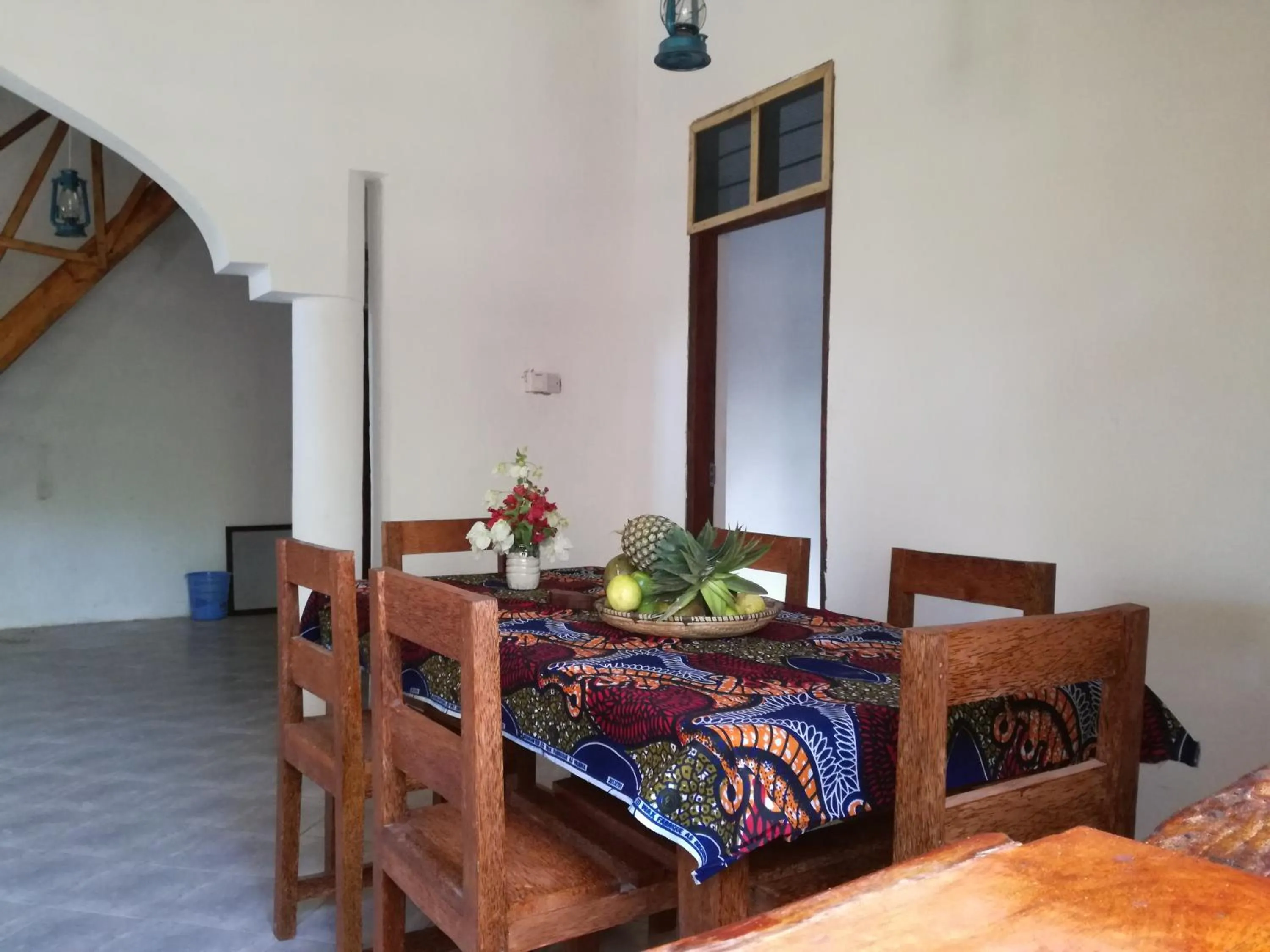 Dining area in Furaha Lodge