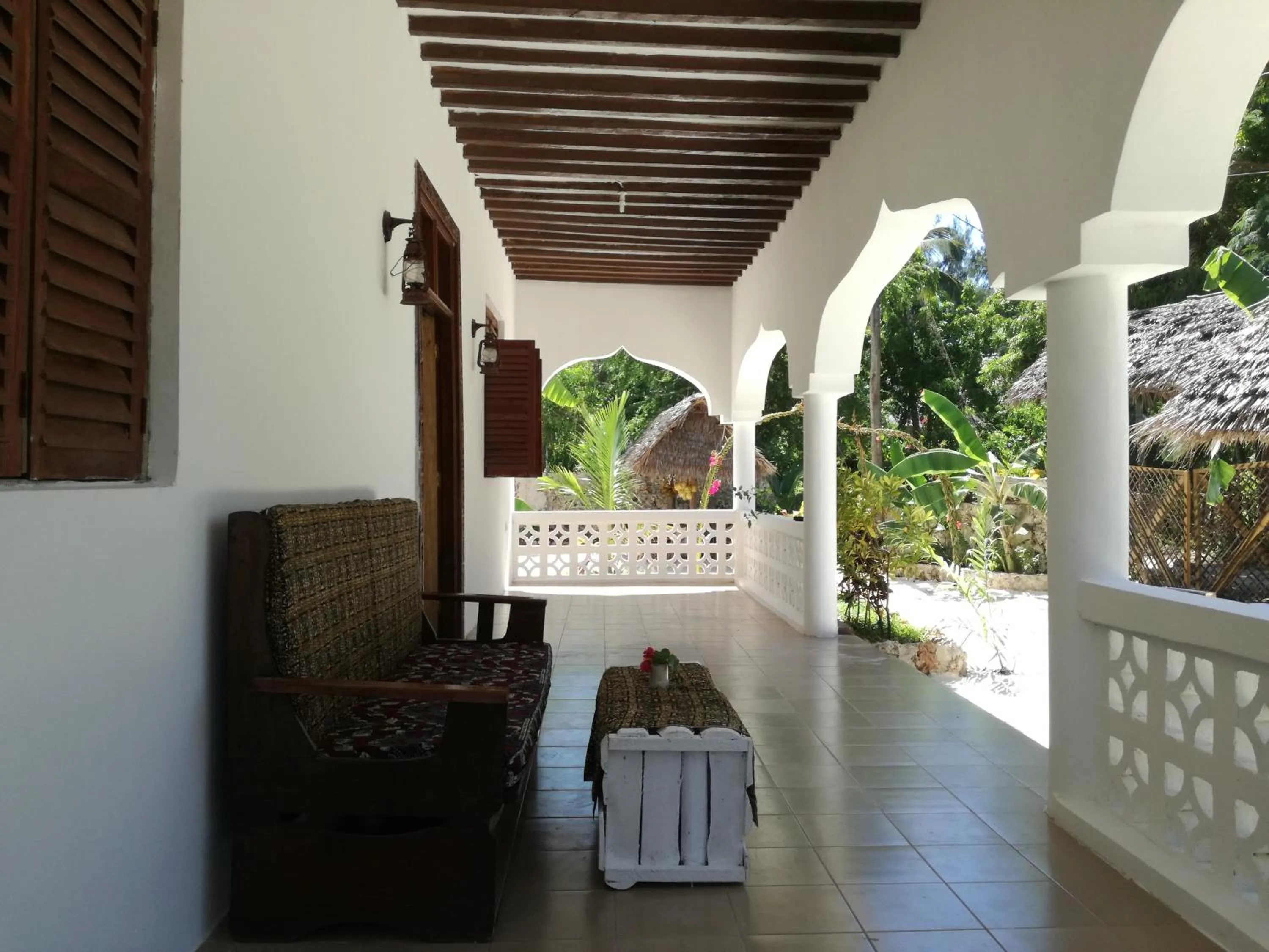 Balcony/Terrace in Furaha Lodge