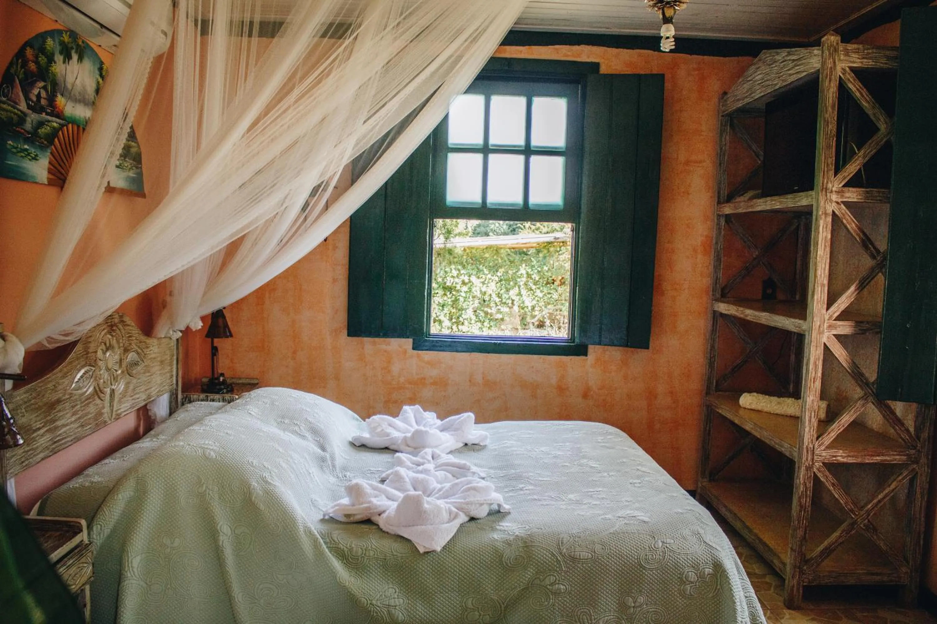 Bed in Verdes Em Cantos Pousada