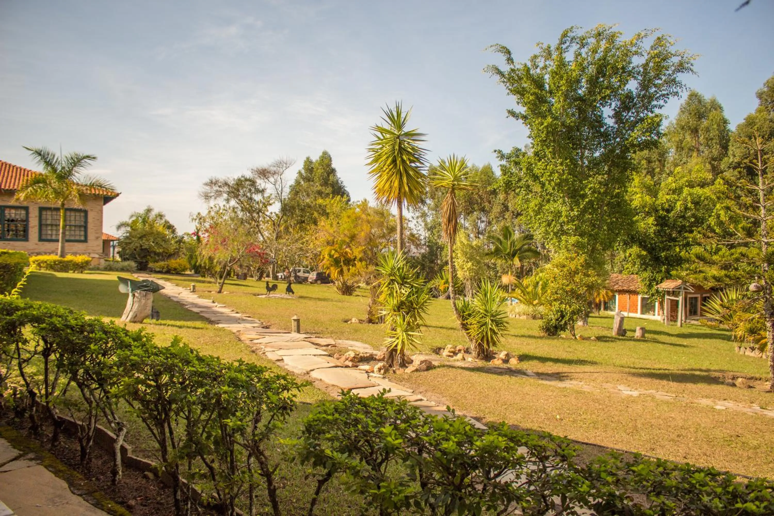 Garden in Verdes Em Cantos Pousada