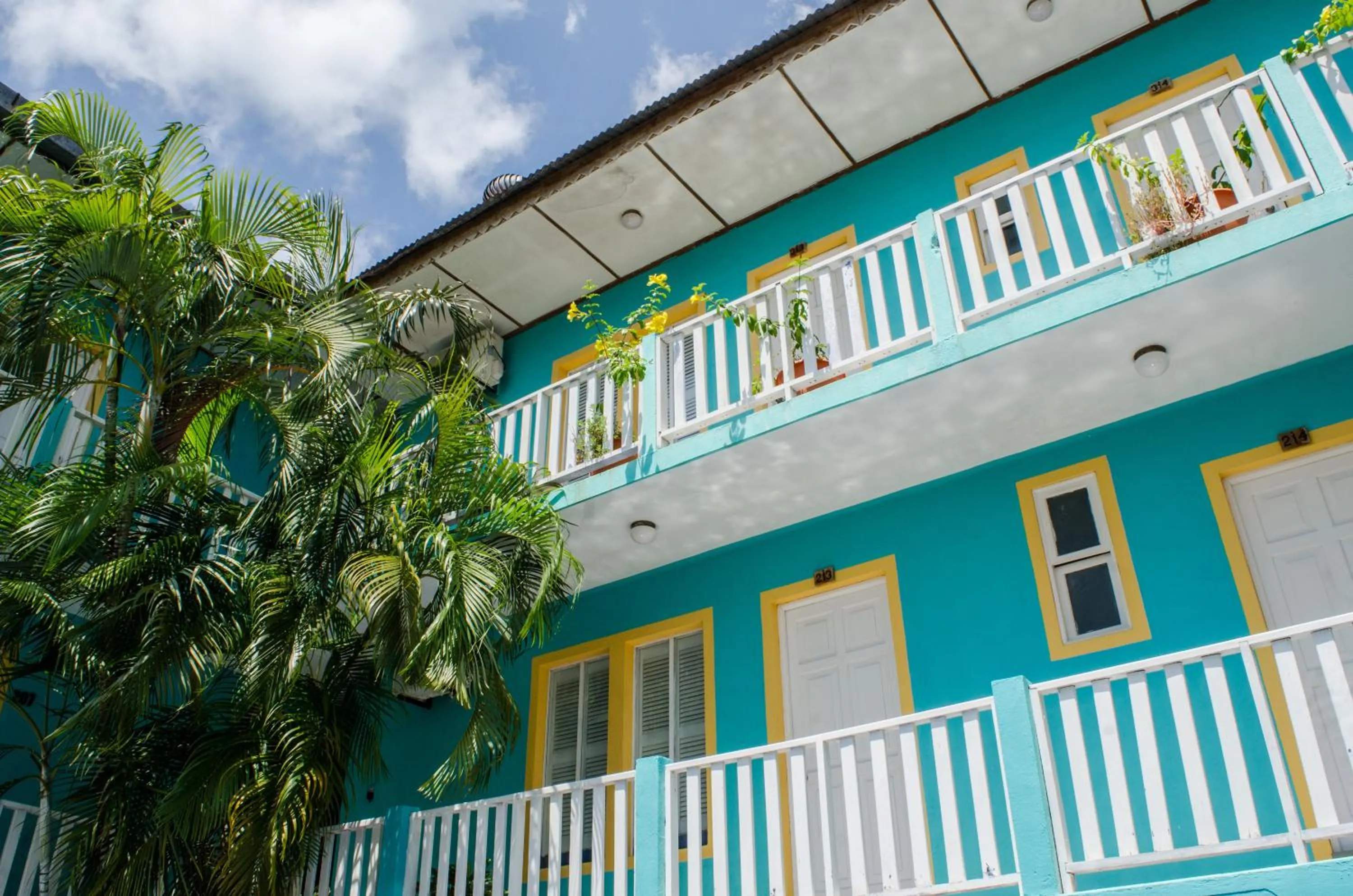 Property building in Hotel Santana