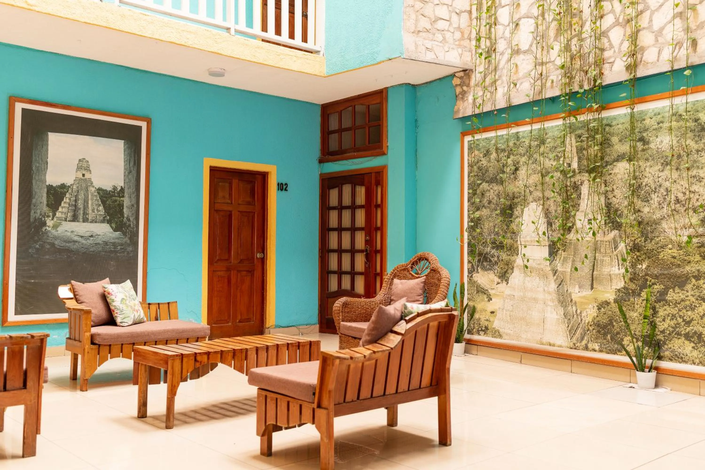 Living room in Hotel Santana