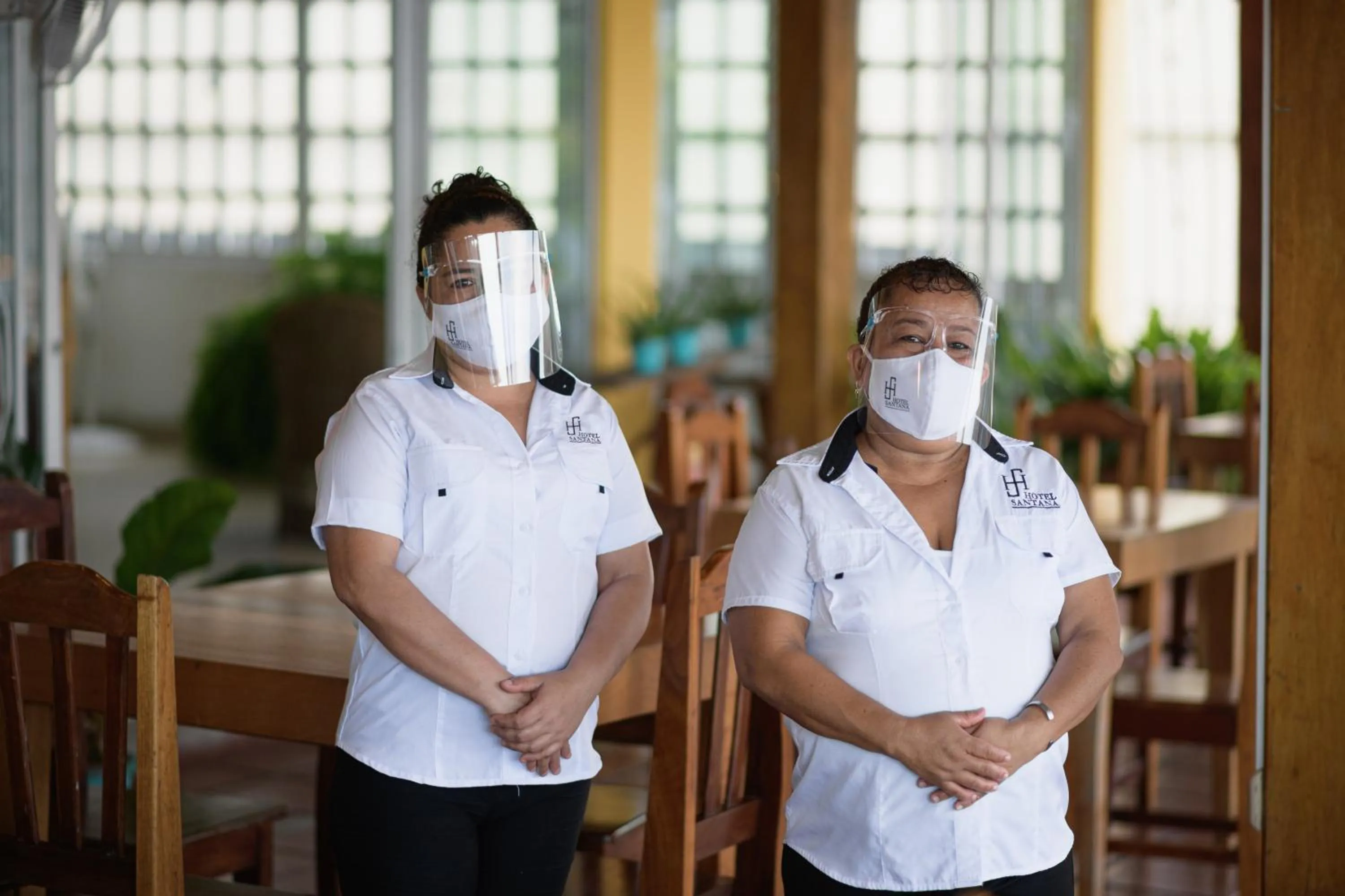 Staff in Hotel Santana