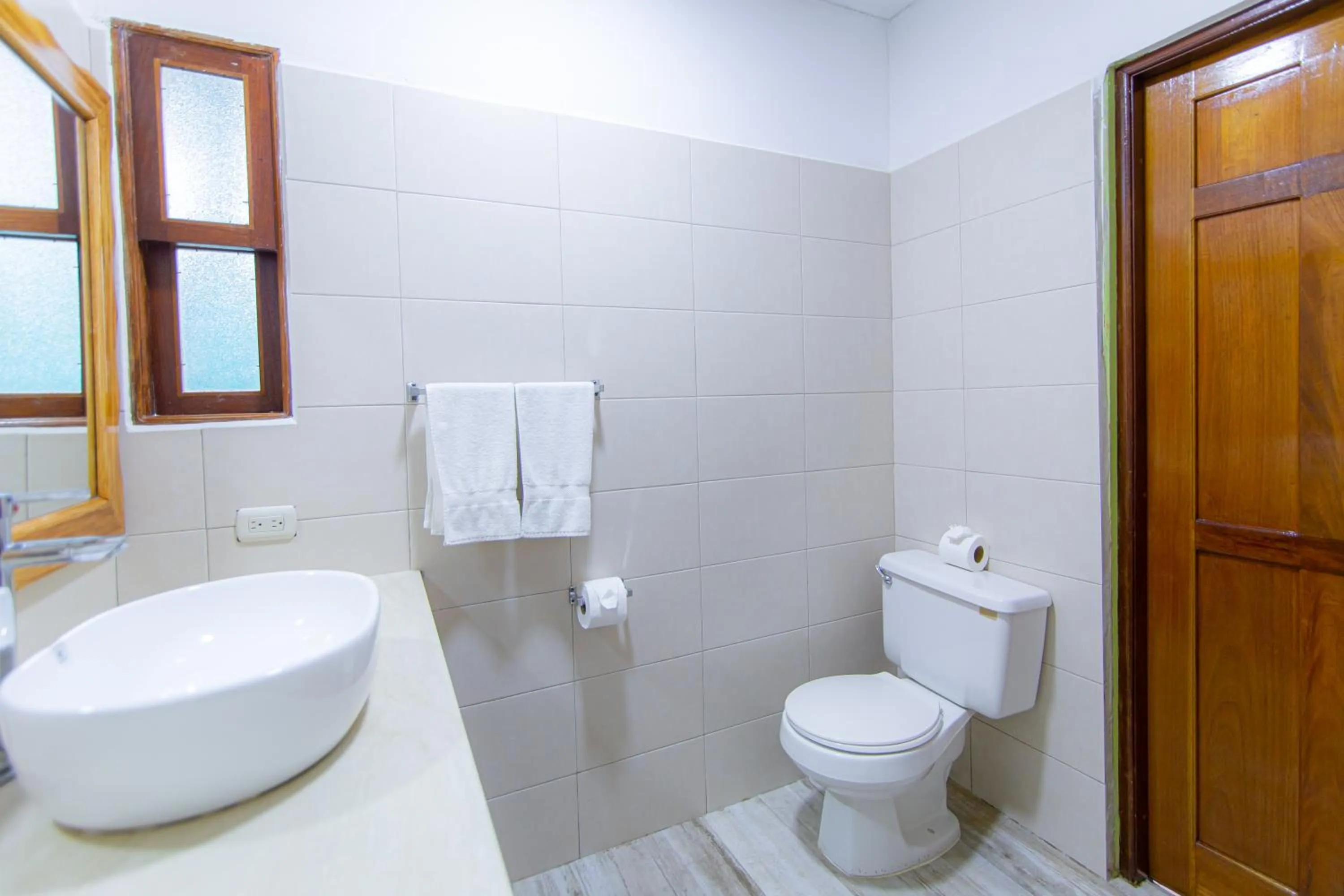 Bathroom in Hotel Santana