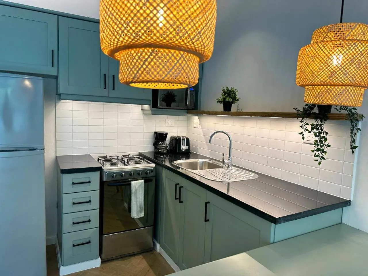 Kitchen or kitchenette in Bahia Residence Cabarete
