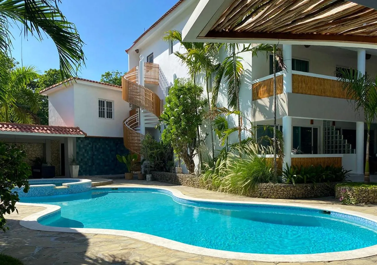 Swimming pool in Bahia Residence Cabarete