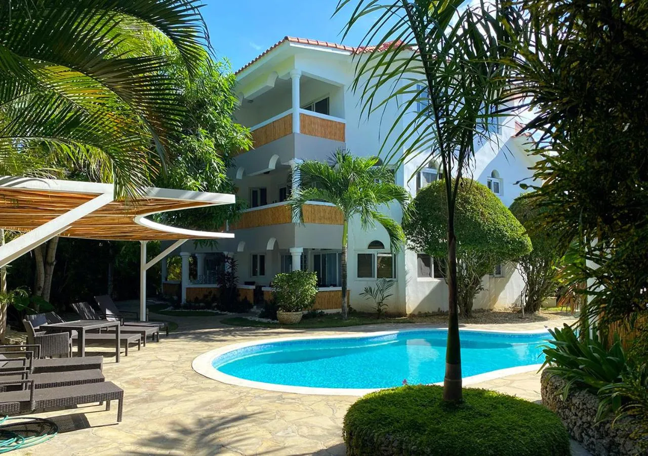 Swimming pool in Bahia Residence Cabarete