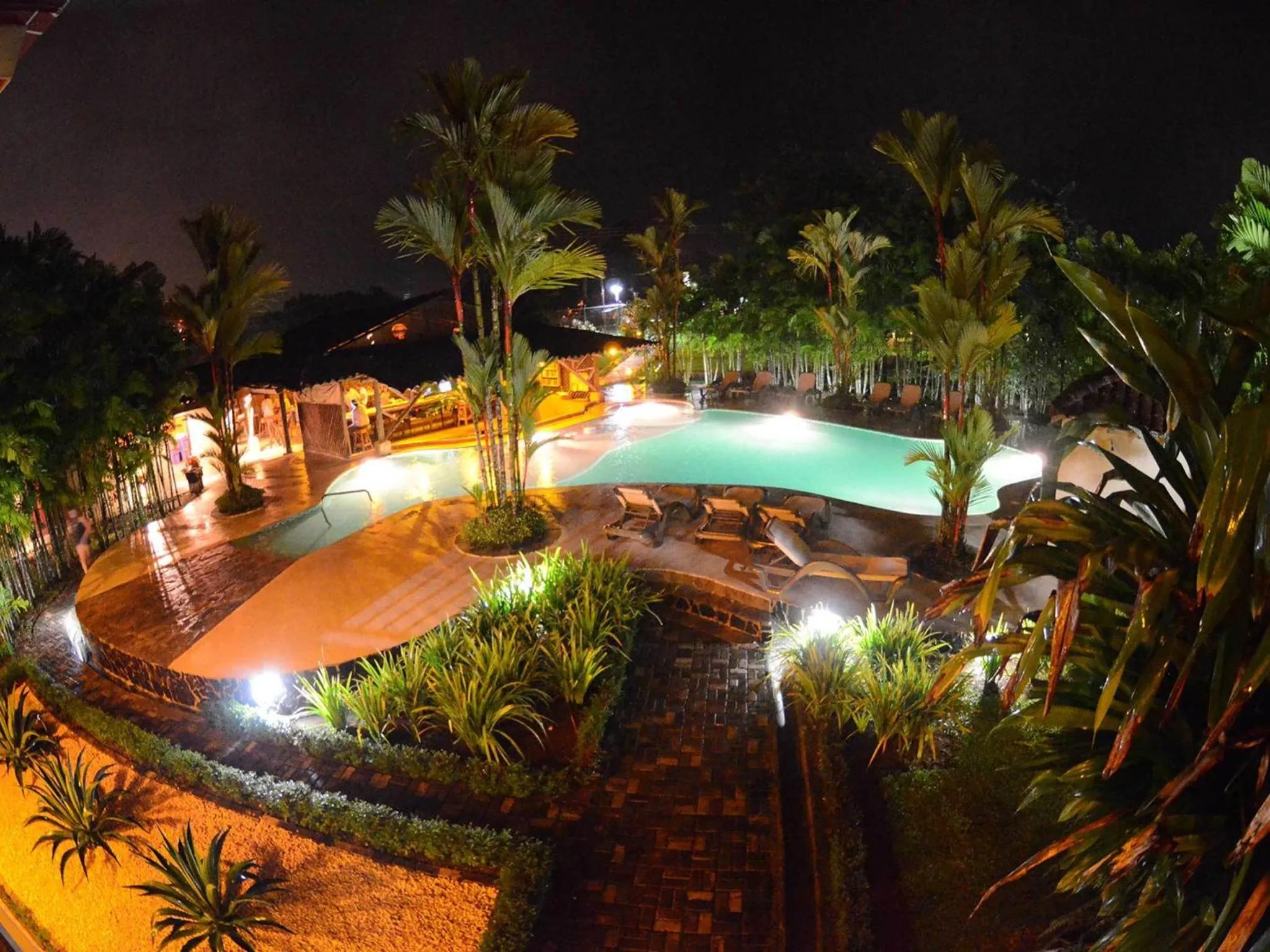 Bird's eye view in Arenal Backpackers Resort