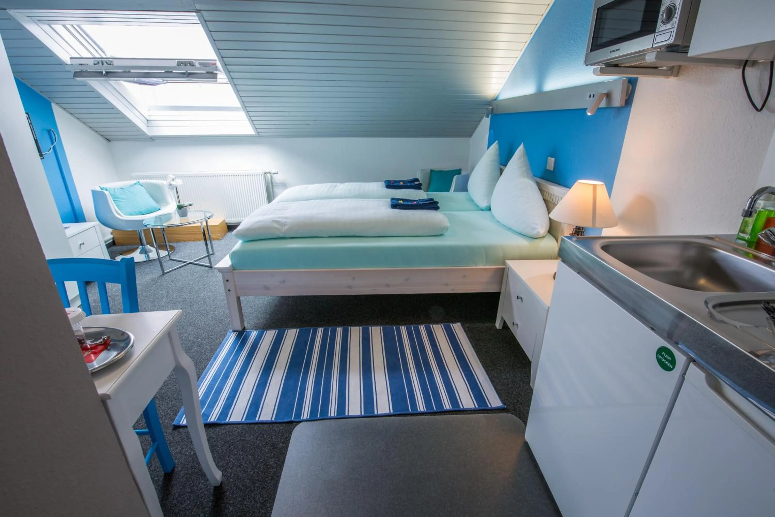 Bed in Aparthotel am Münzplatz