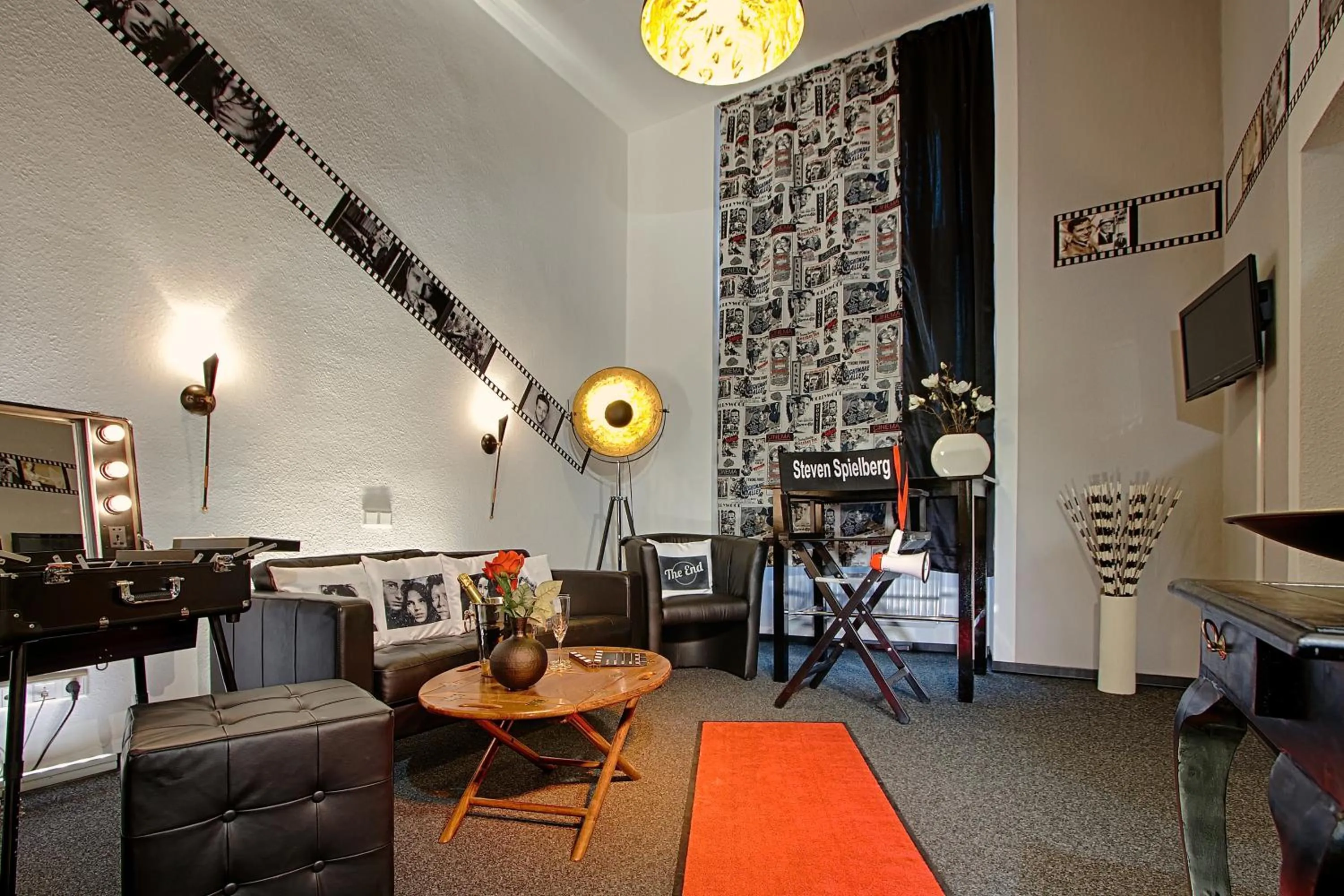 Living room in Aparthotel am Münzplatz