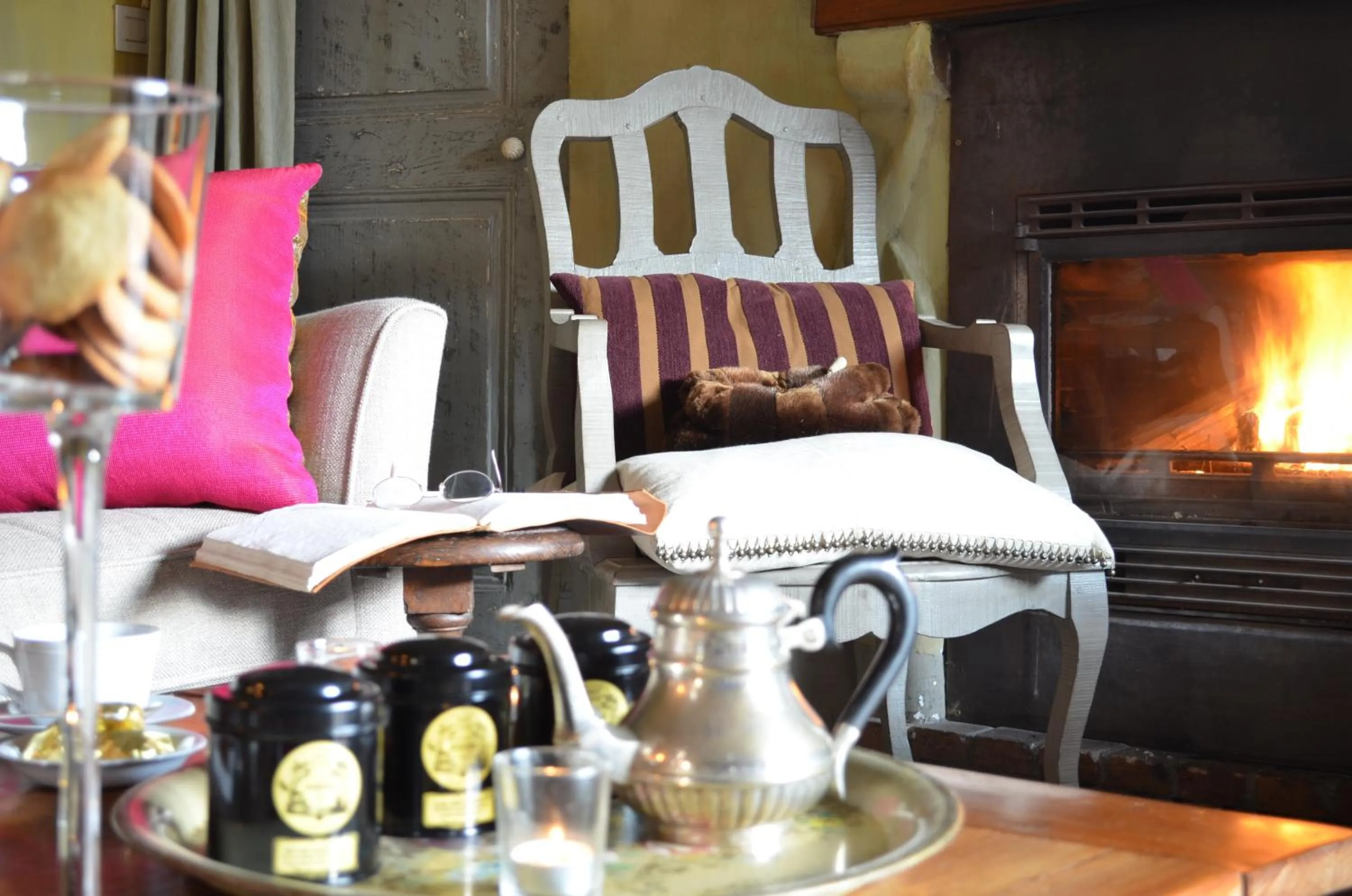 Communal lounge/ TV room in Les Rosées