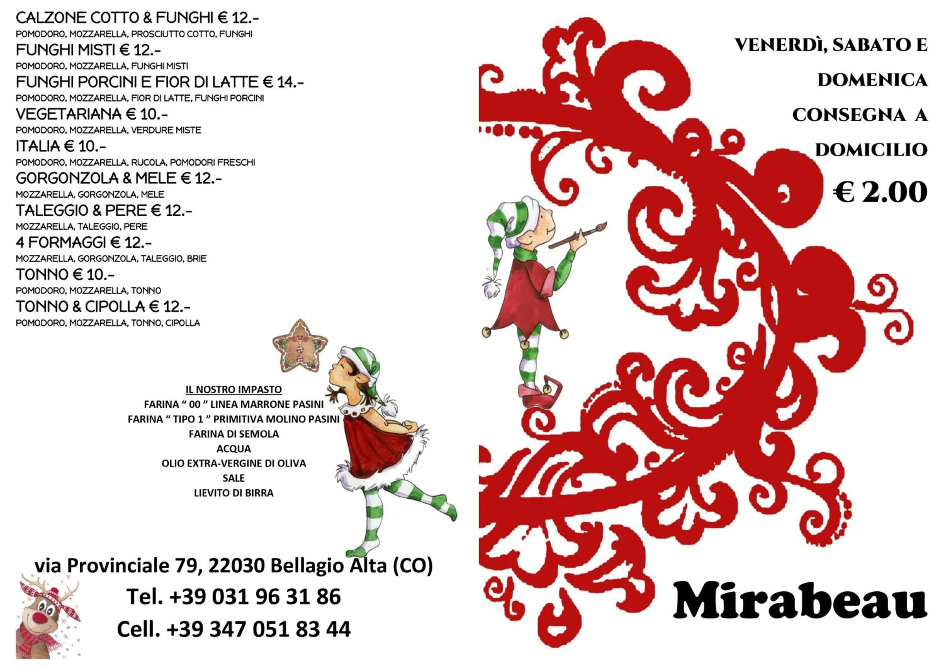 Restaurant/places to eat in B&B VISTA LAGO