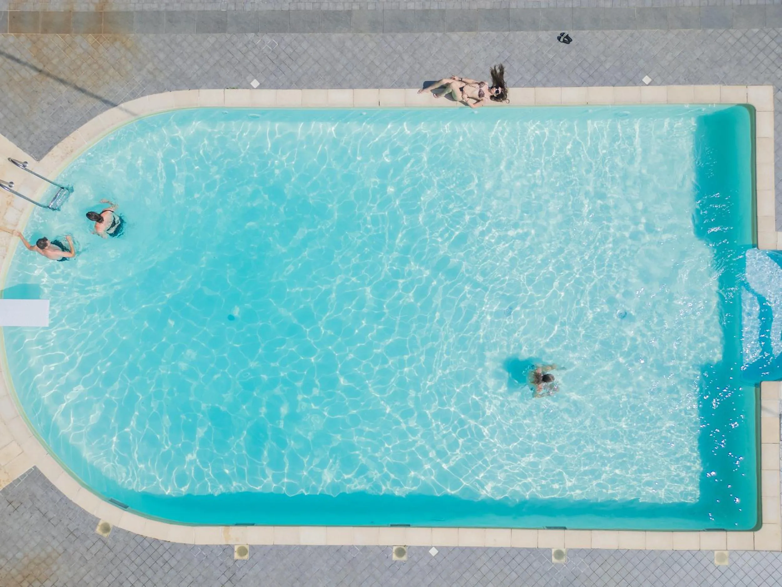 Pool view in B&B VISTA LAGO