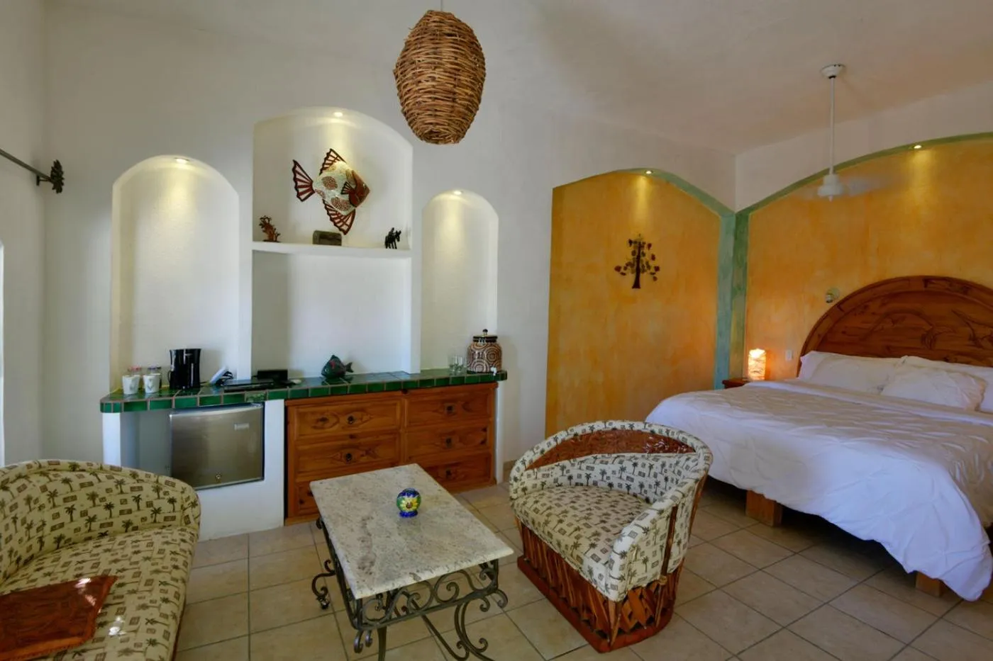 Bed in Ventana Bay Resort