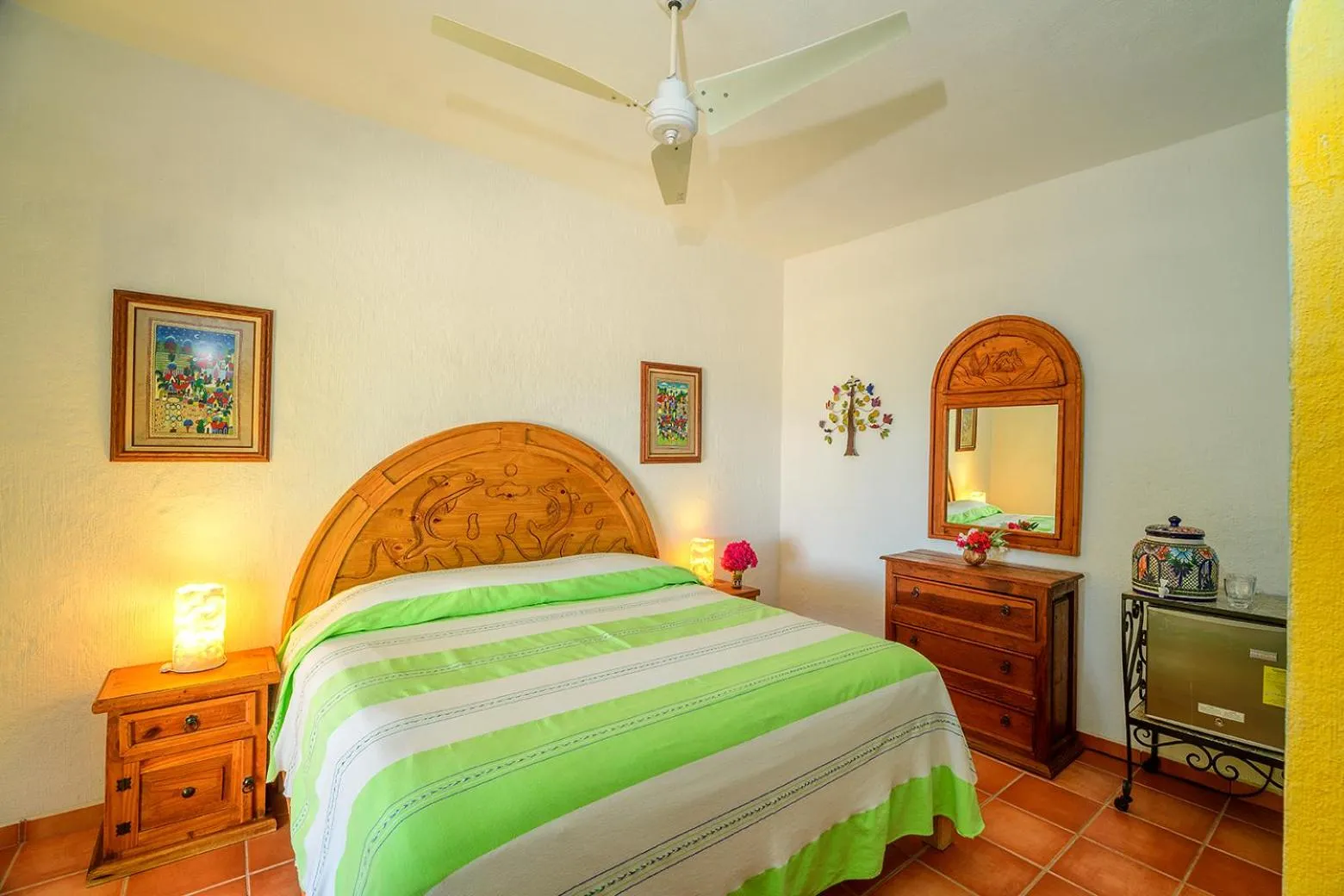 Bed in Ventana Bay Resort