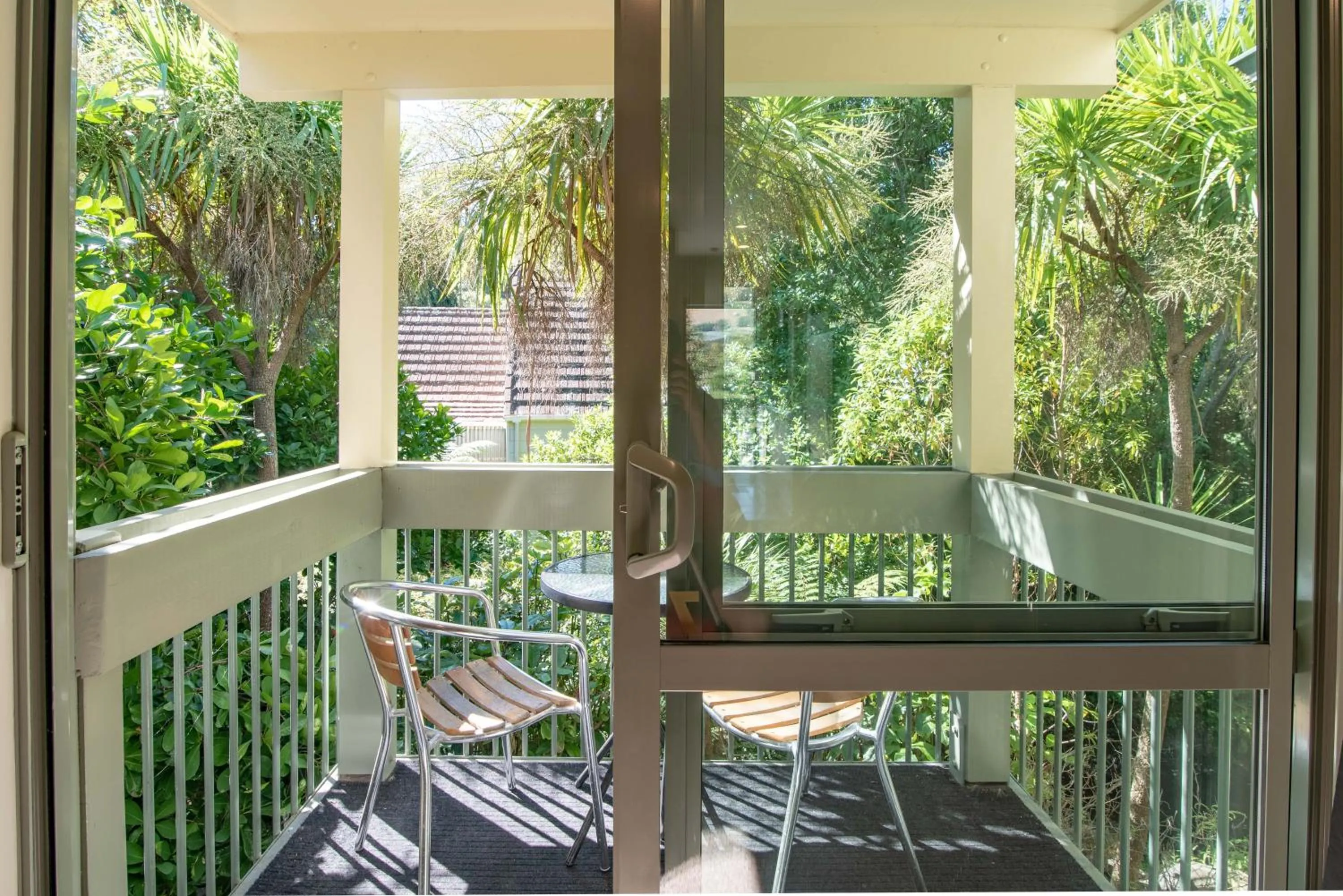 Balcony/Terrace in La Rochelle Motel