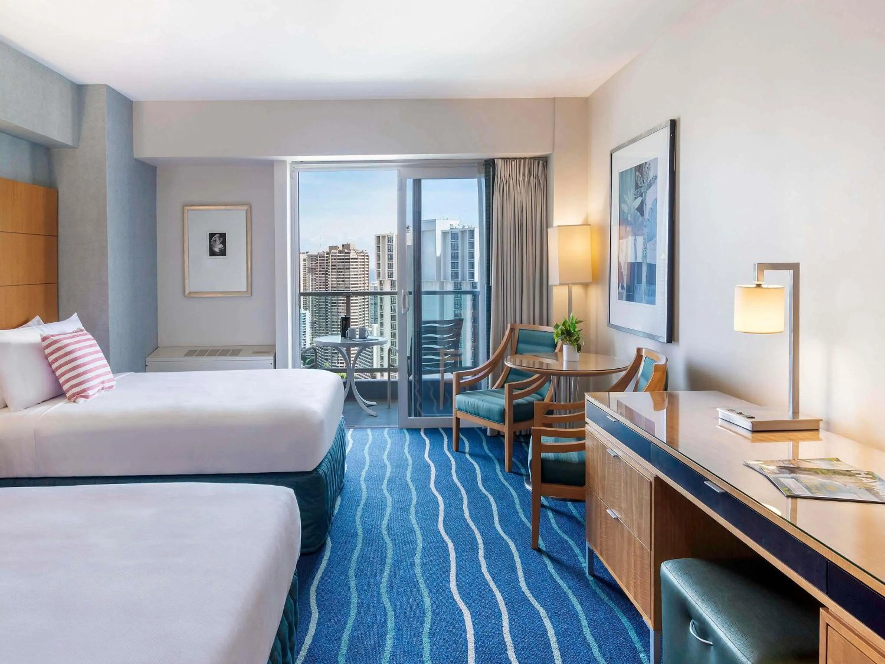 Bedroom, Bed in Ala Moana Honolulu by Mantra