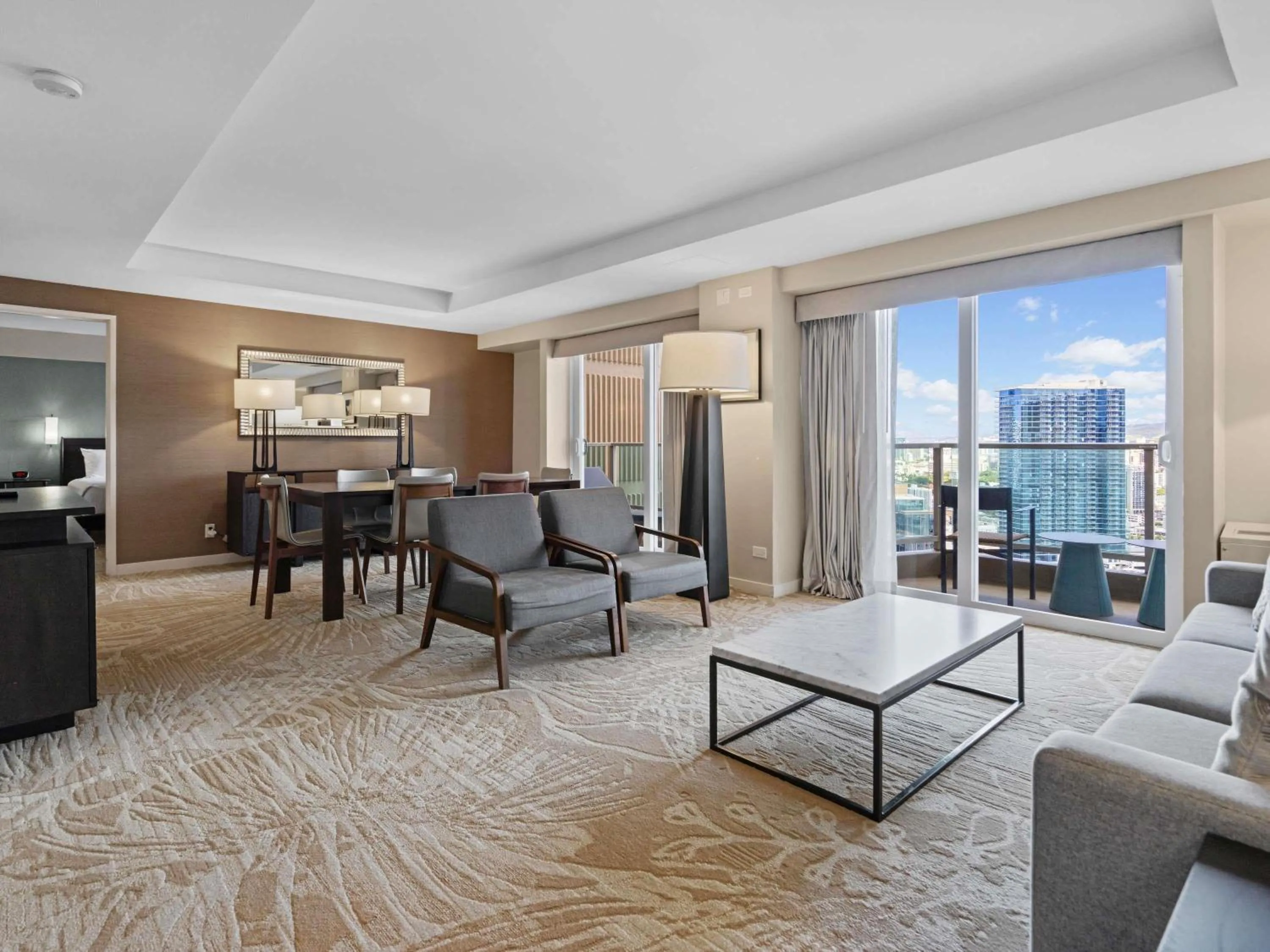 Bedroom in Ala Moana Honolulu by Mantra