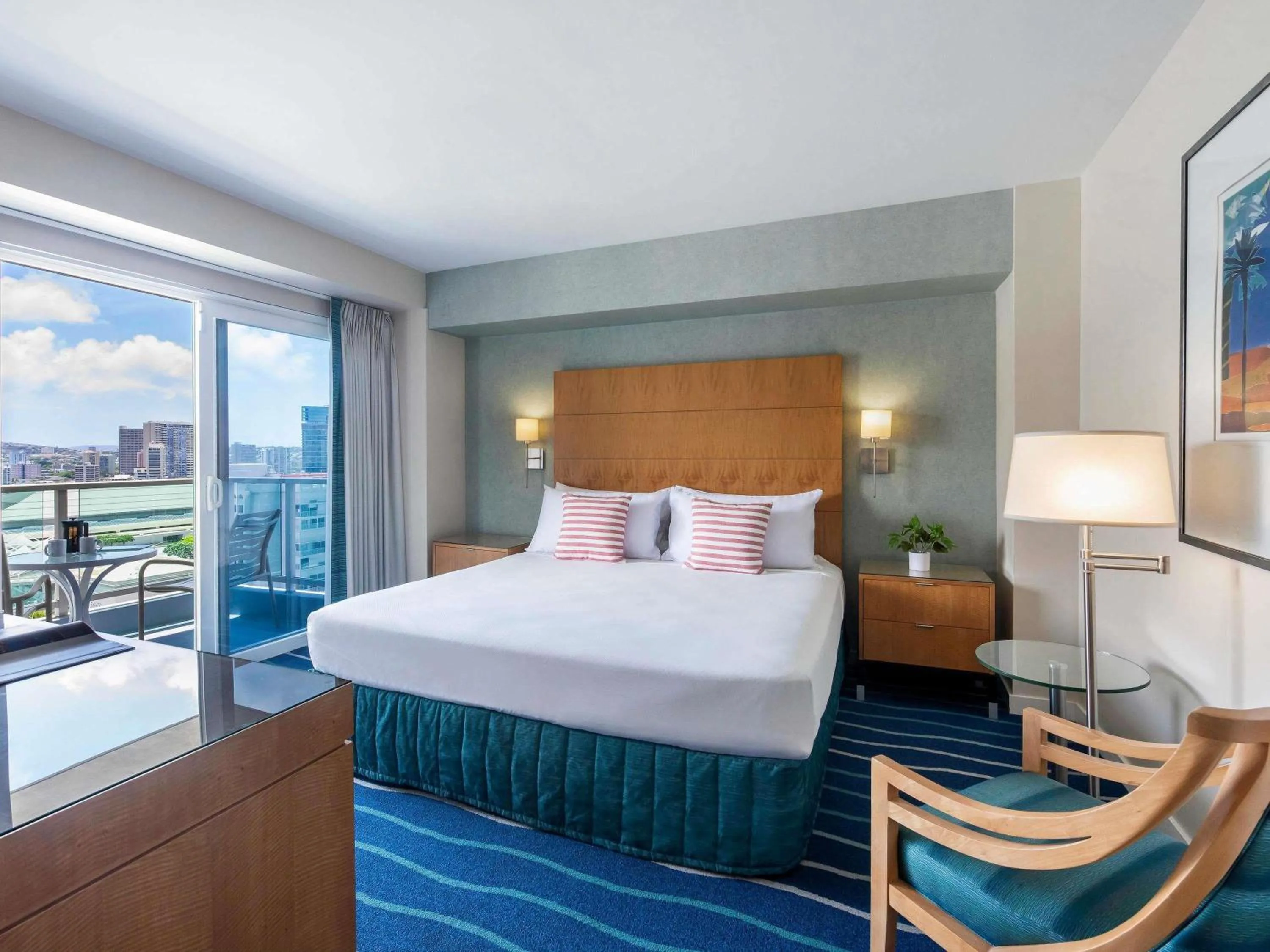 Bedroom, Bed in Ala Moana Honolulu by Mantra