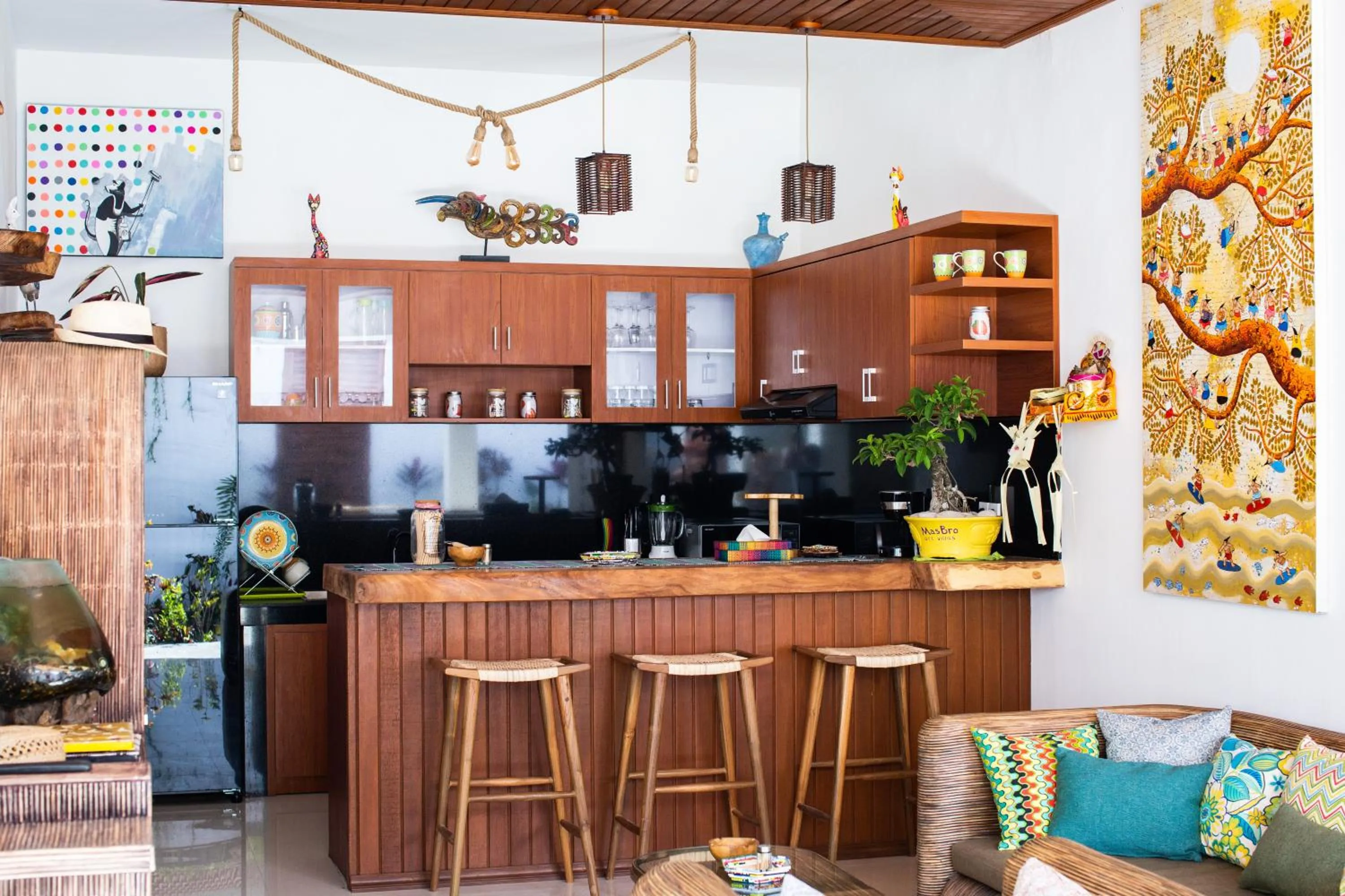 Kitchen or kitchenette in MasBro ART Villas