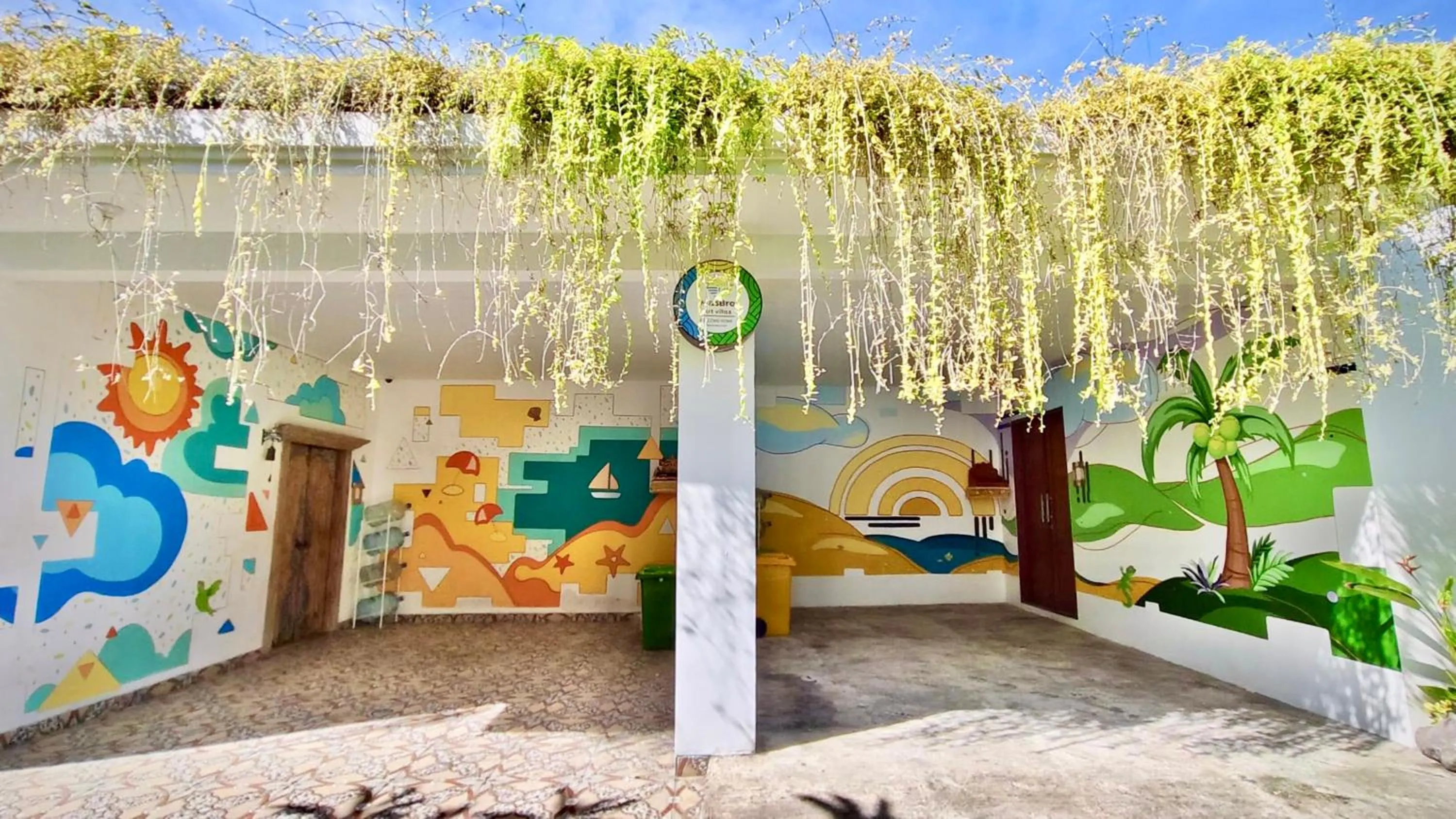 Facade/entrance in MasBro ART Villas