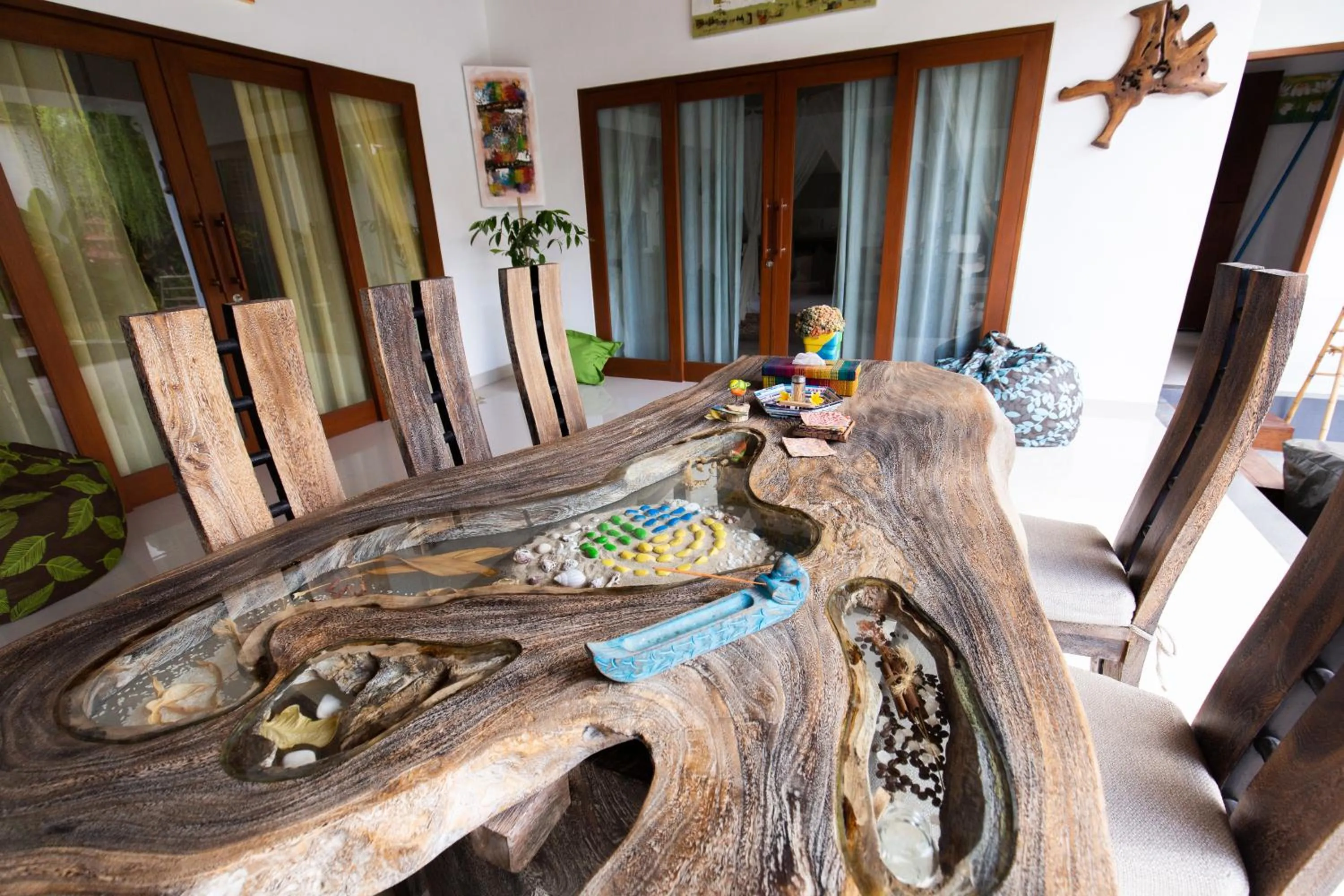 Decorative detail in MasBro ART Villas