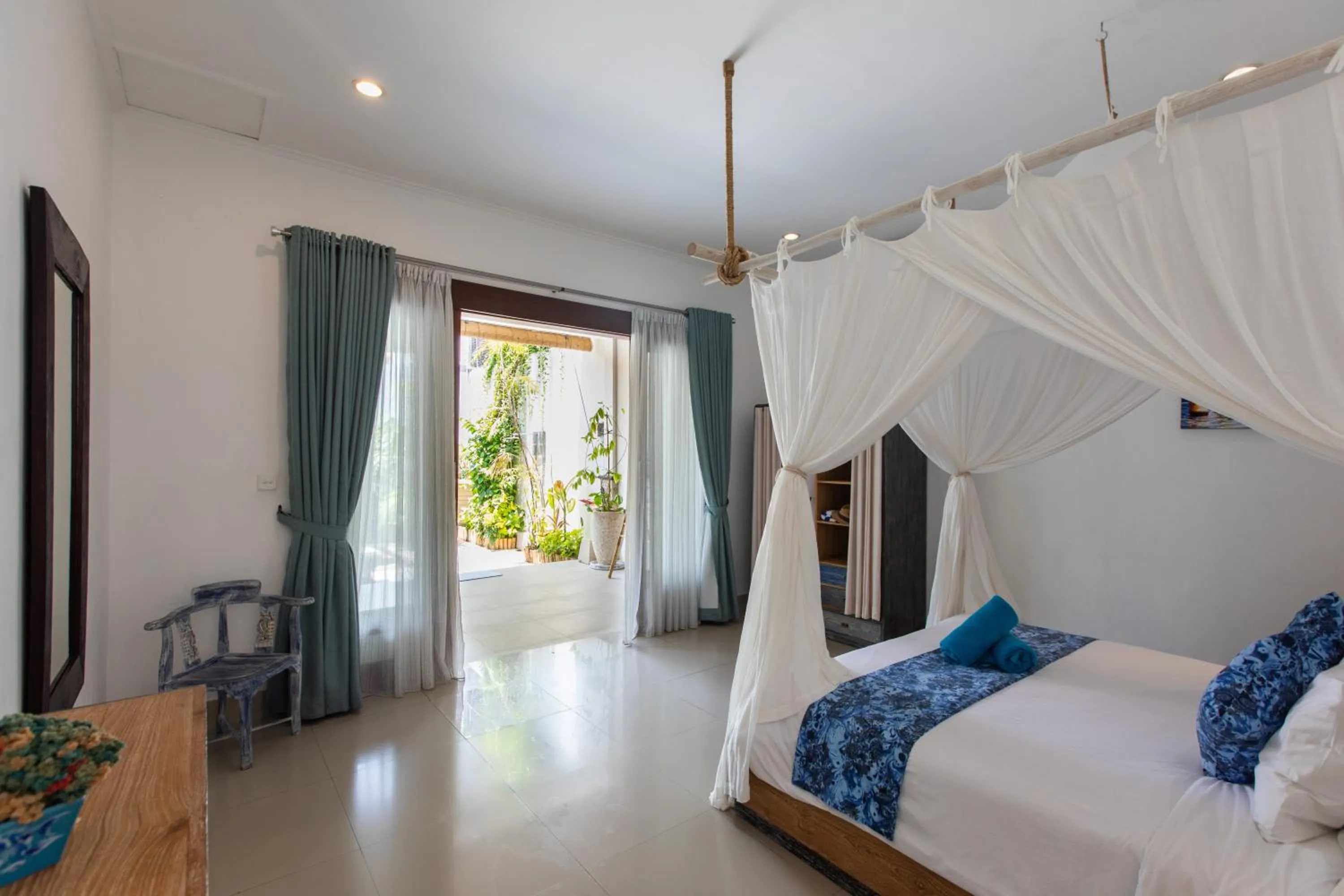 Bedroom, Bed in MasBro ART Villas