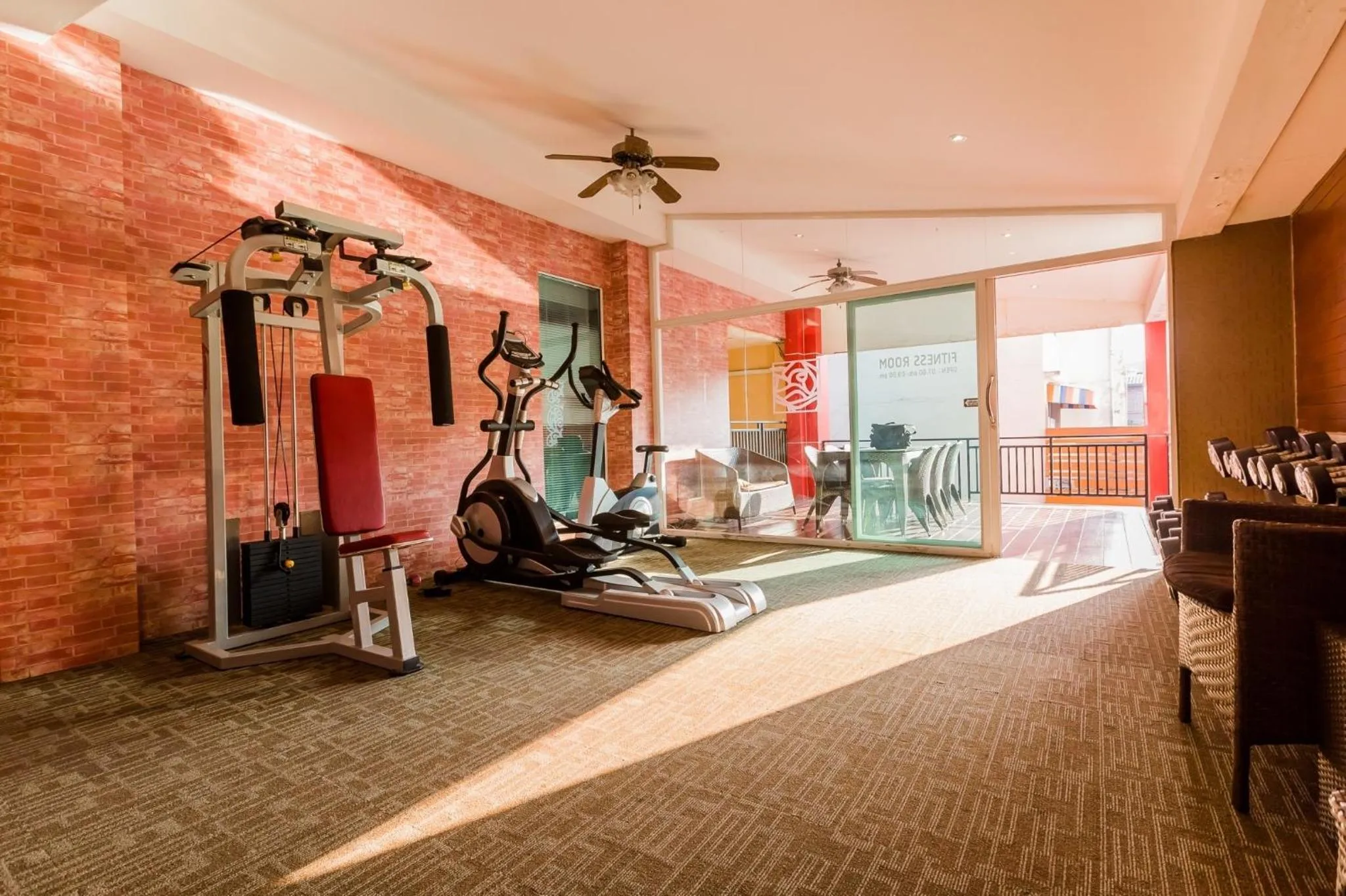 Fitness centre/facilities in Roseate Chiang Mai