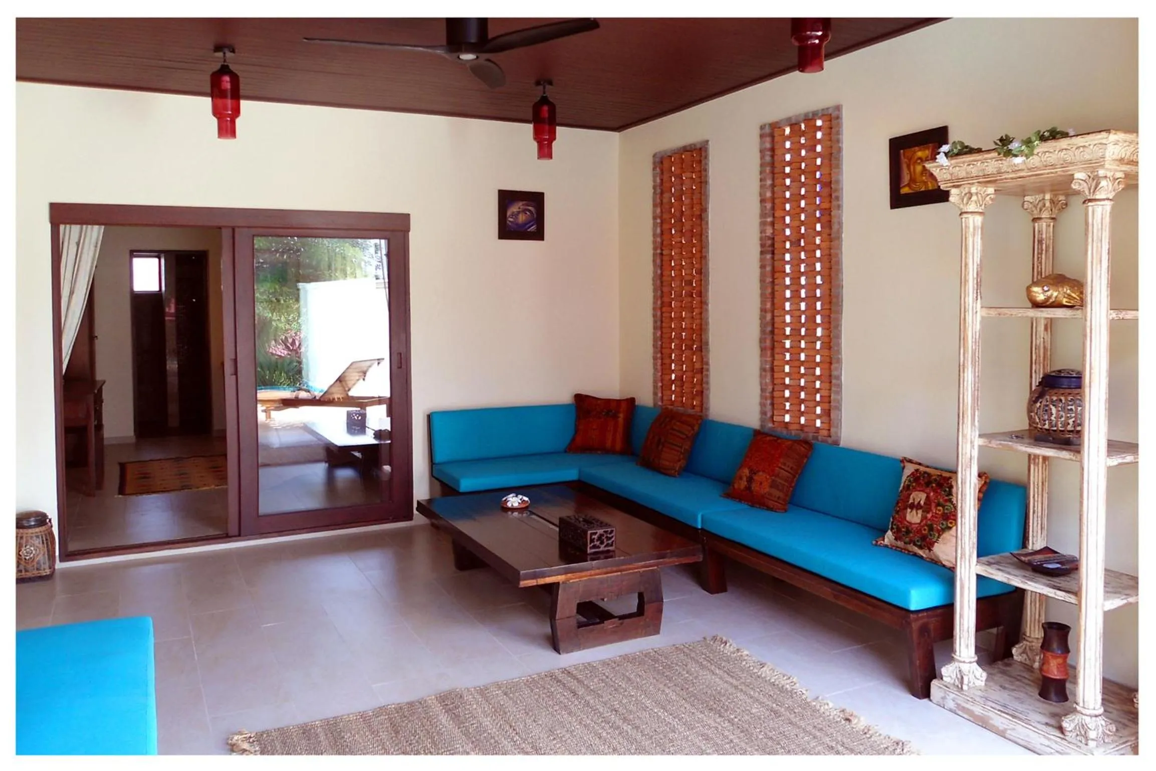 Patio in Chor Chang Villa Resort