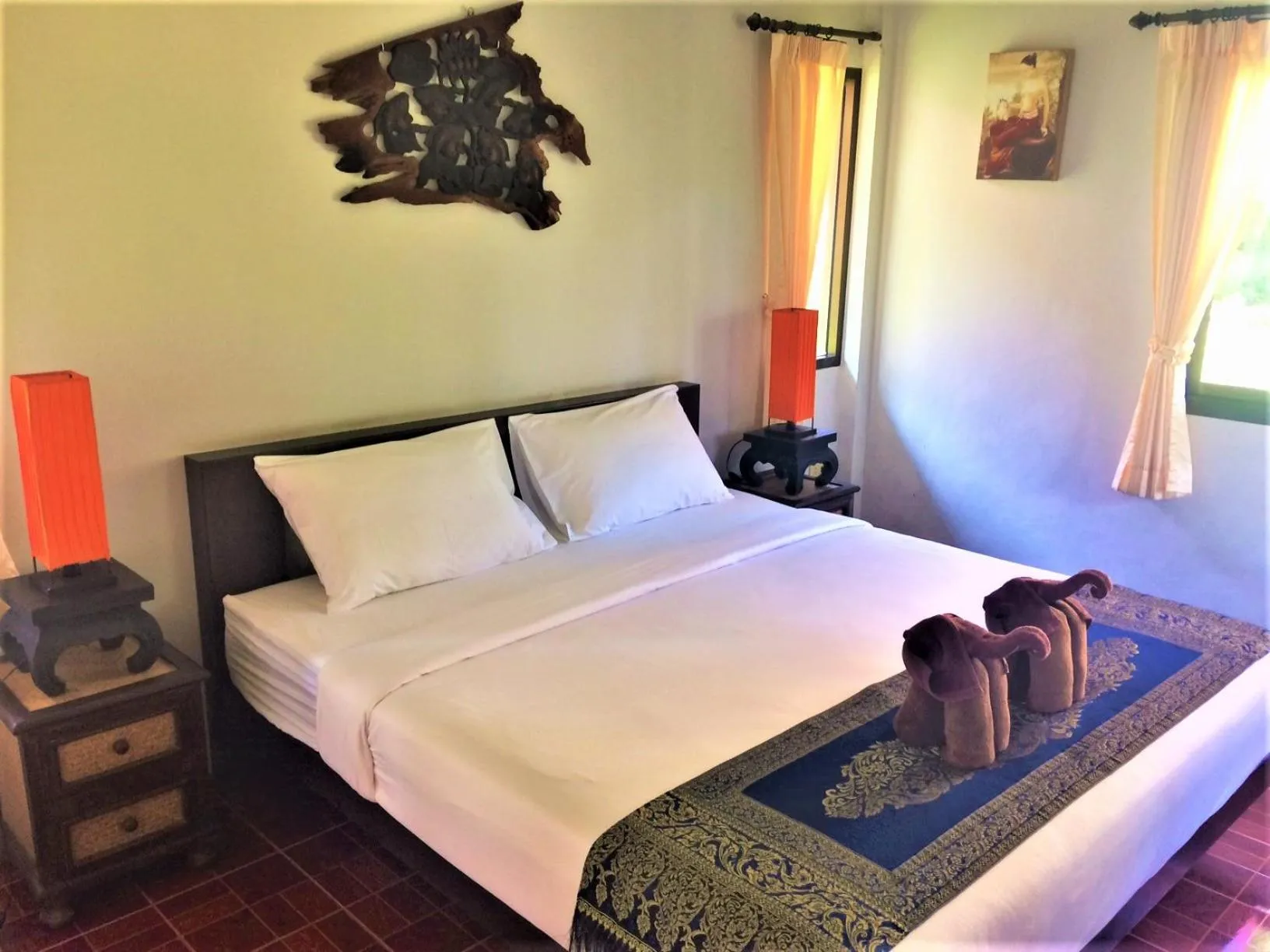 Bedroom, Bed in Chor Chang Villa Resort