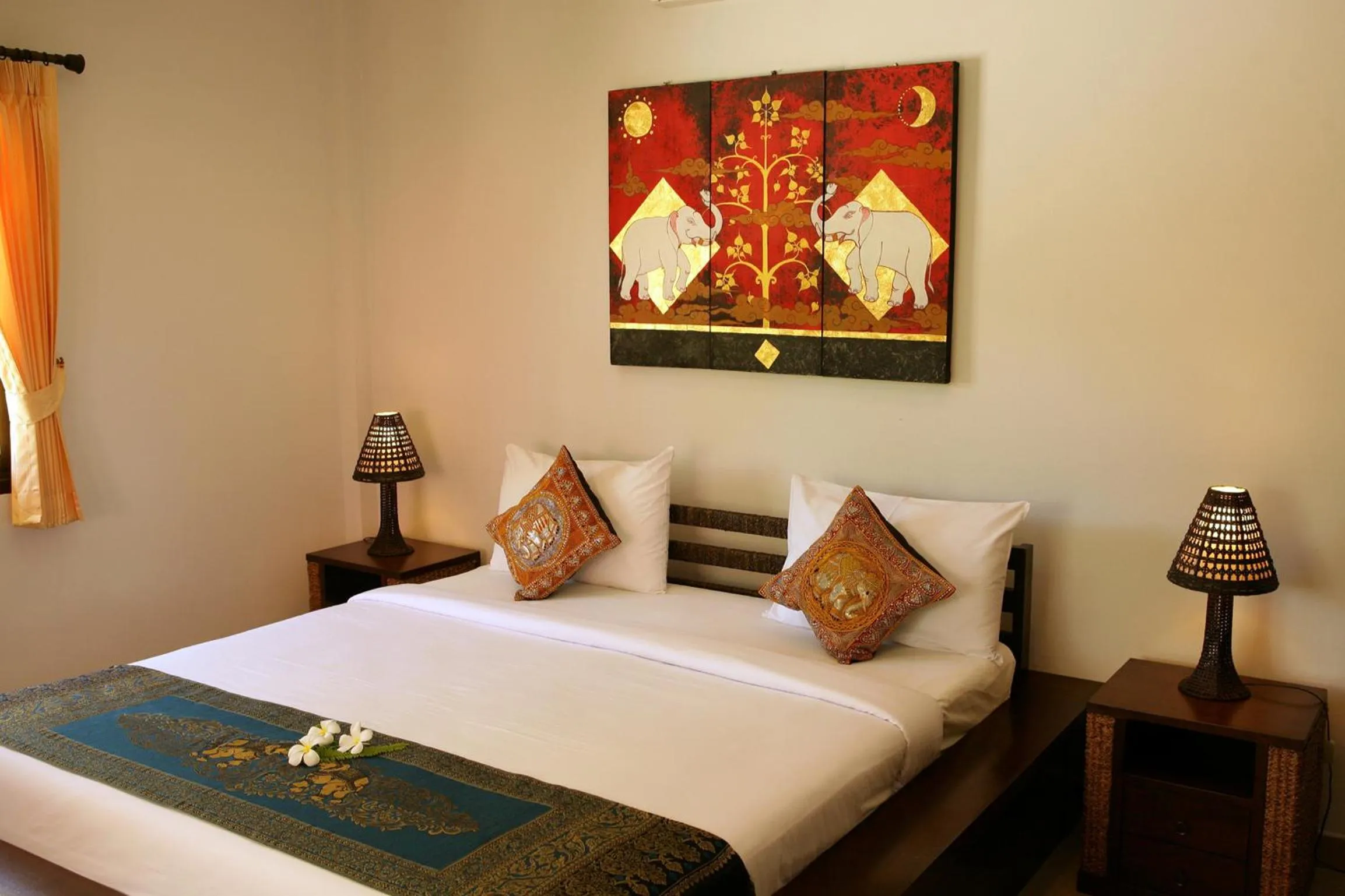 Bedroom, Bed in Chor Chang Villa Resort