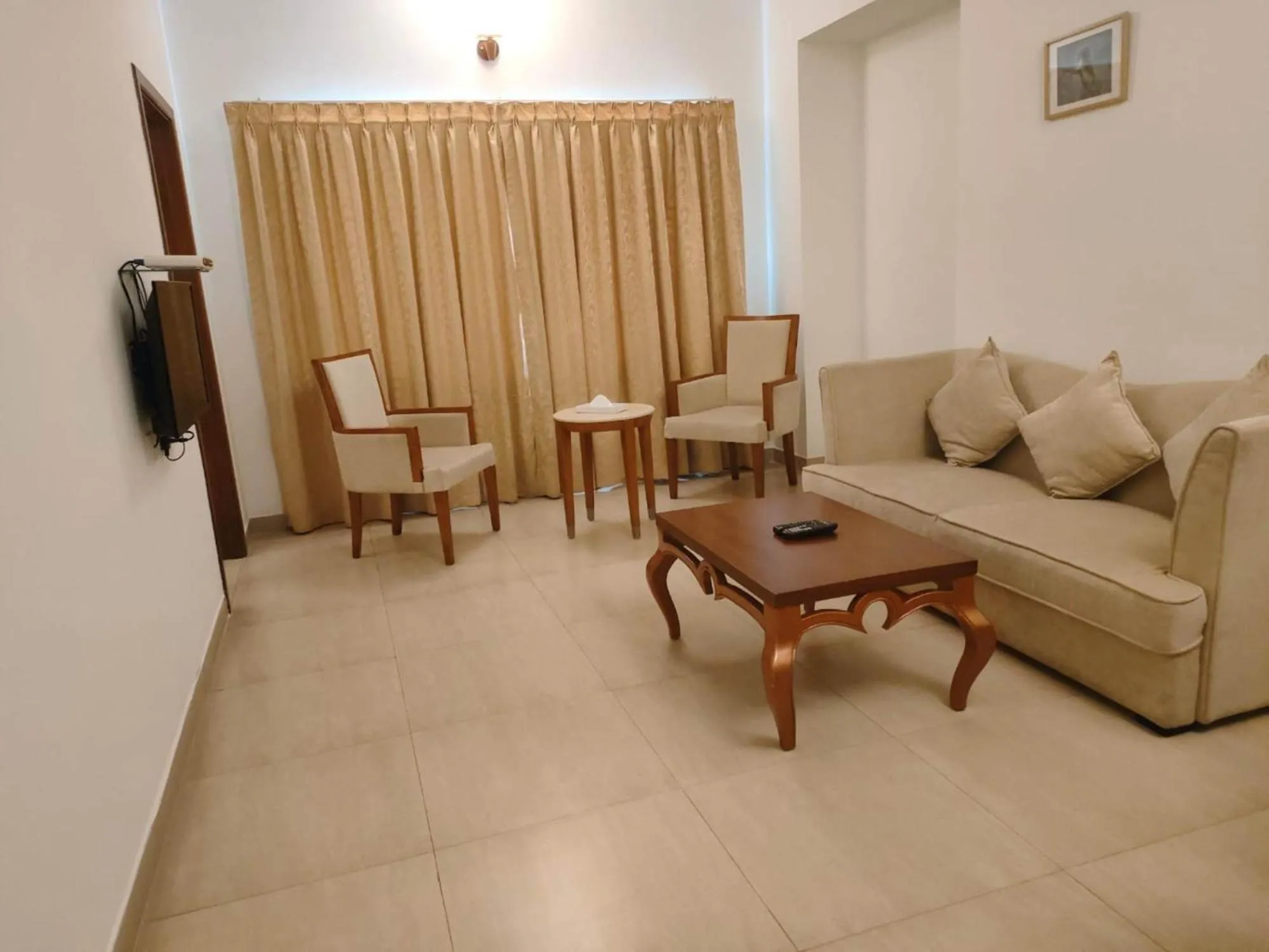 Seating area in Cochin Palace
