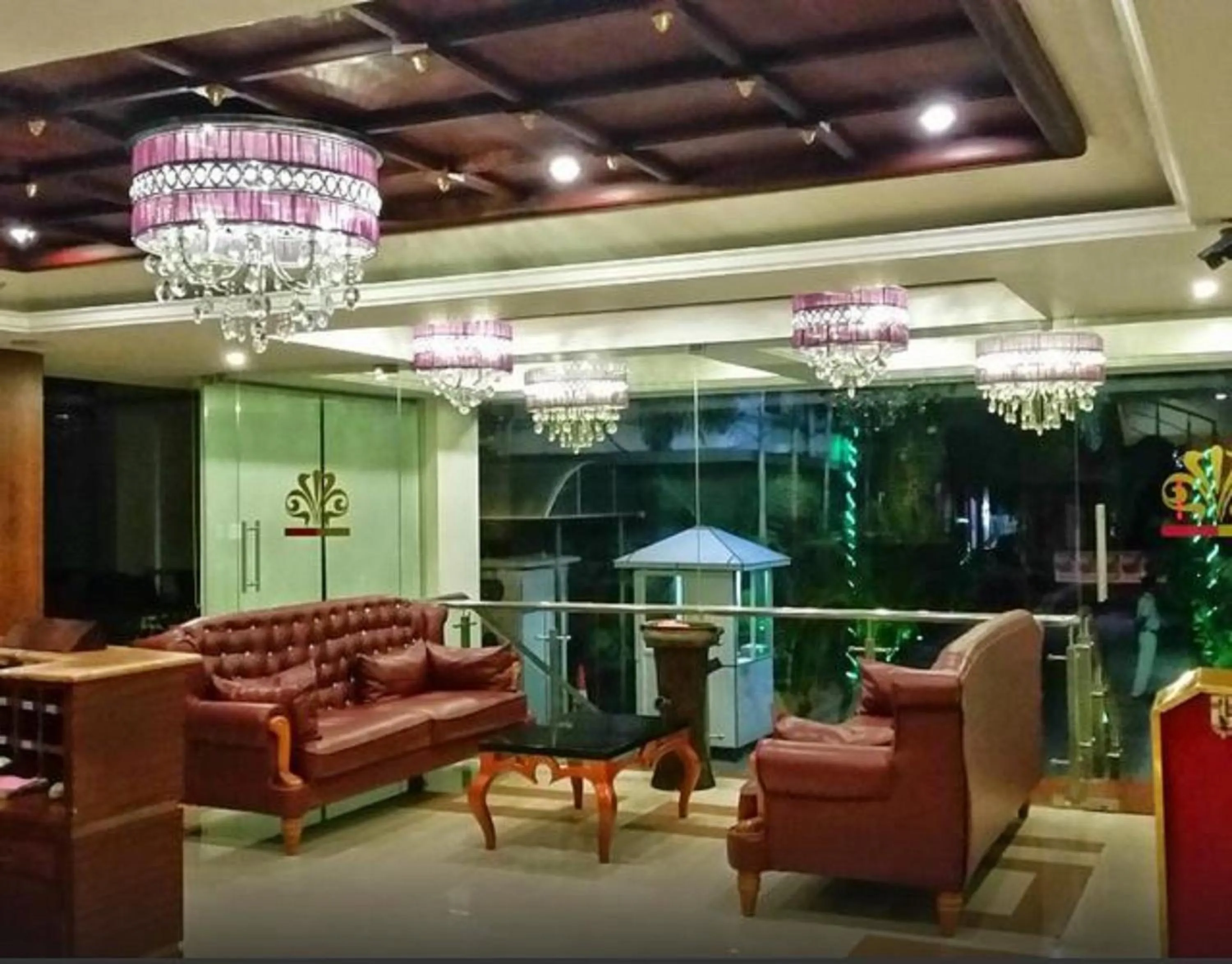 Lobby or reception in Cochin Palace