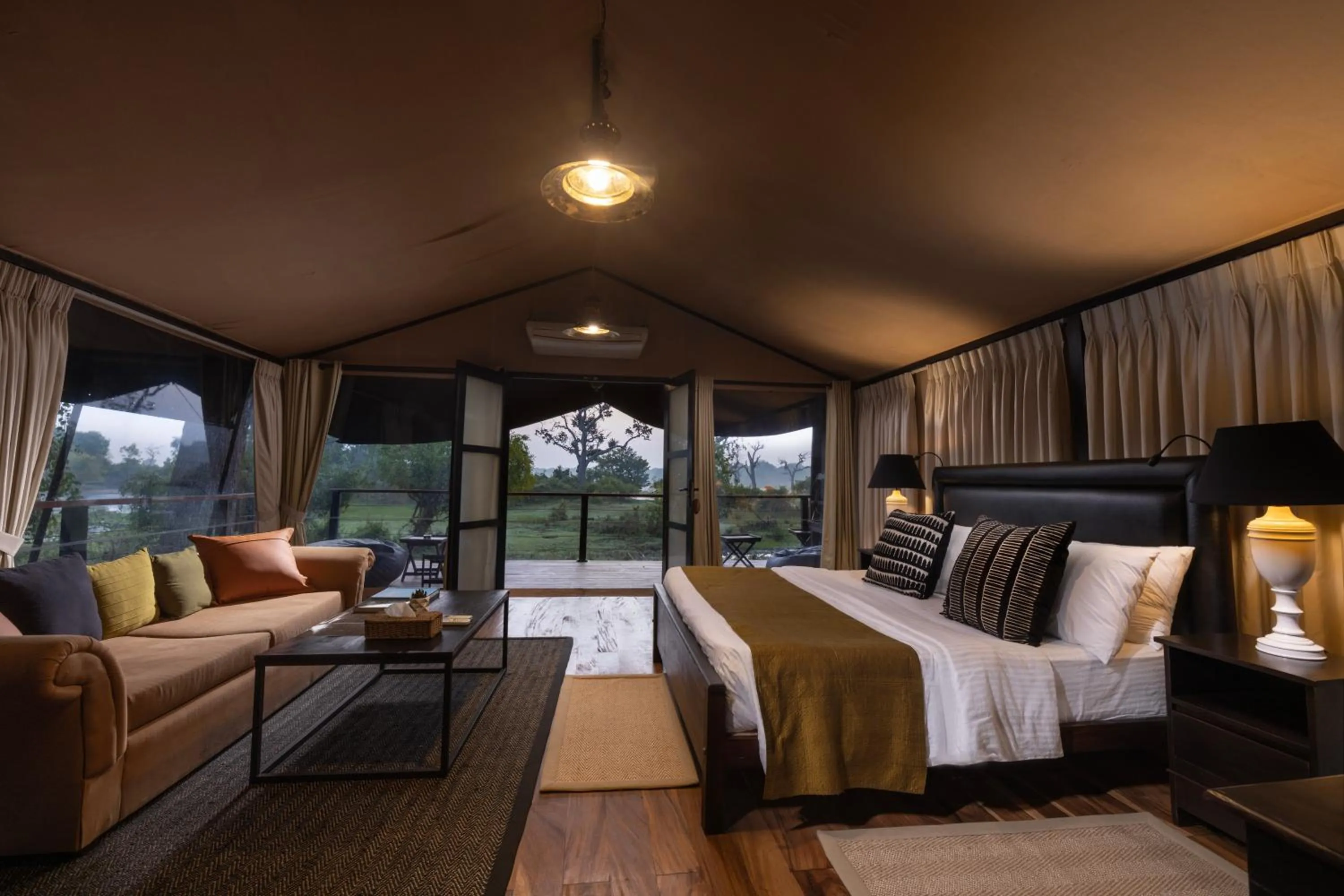 Bed in Leopard Trails Yala