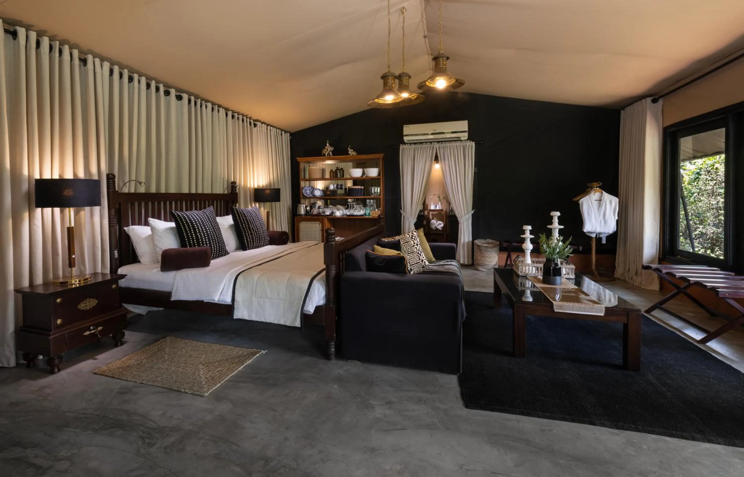 Bed in Leopard Trails Yala